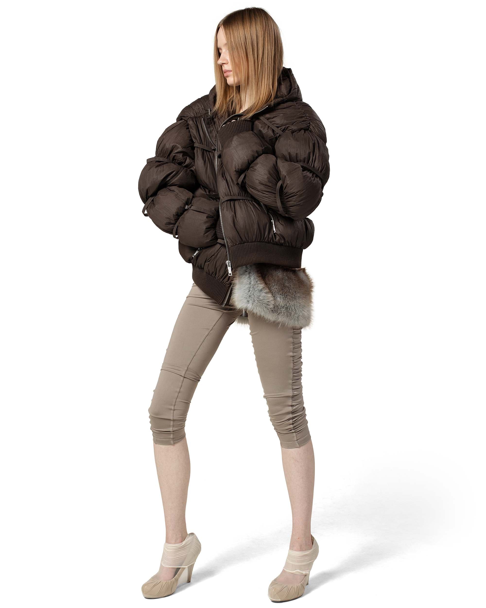 Brown Puffer Jacket X 10