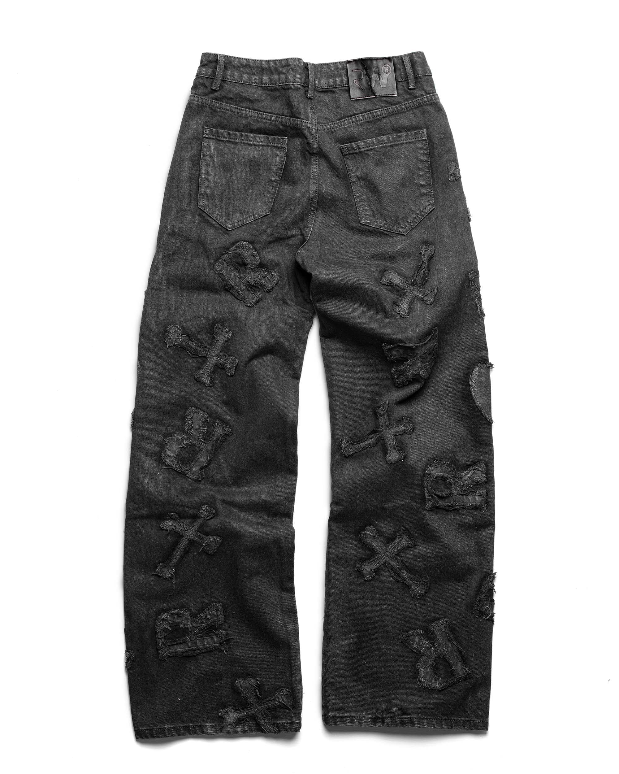 Black Patch Denim 4