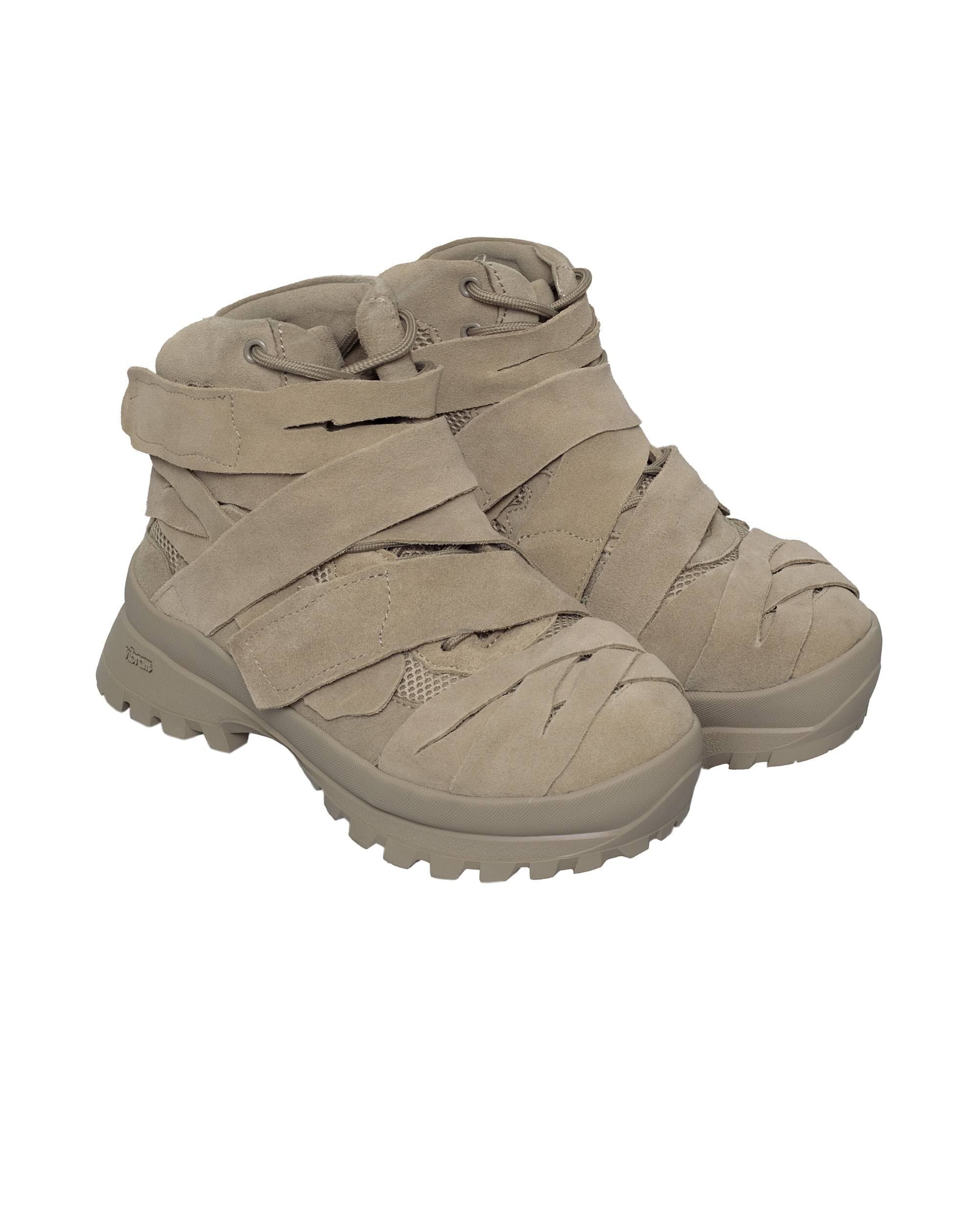 Beige Vibram® Desert Boots by Racer Worldwide®