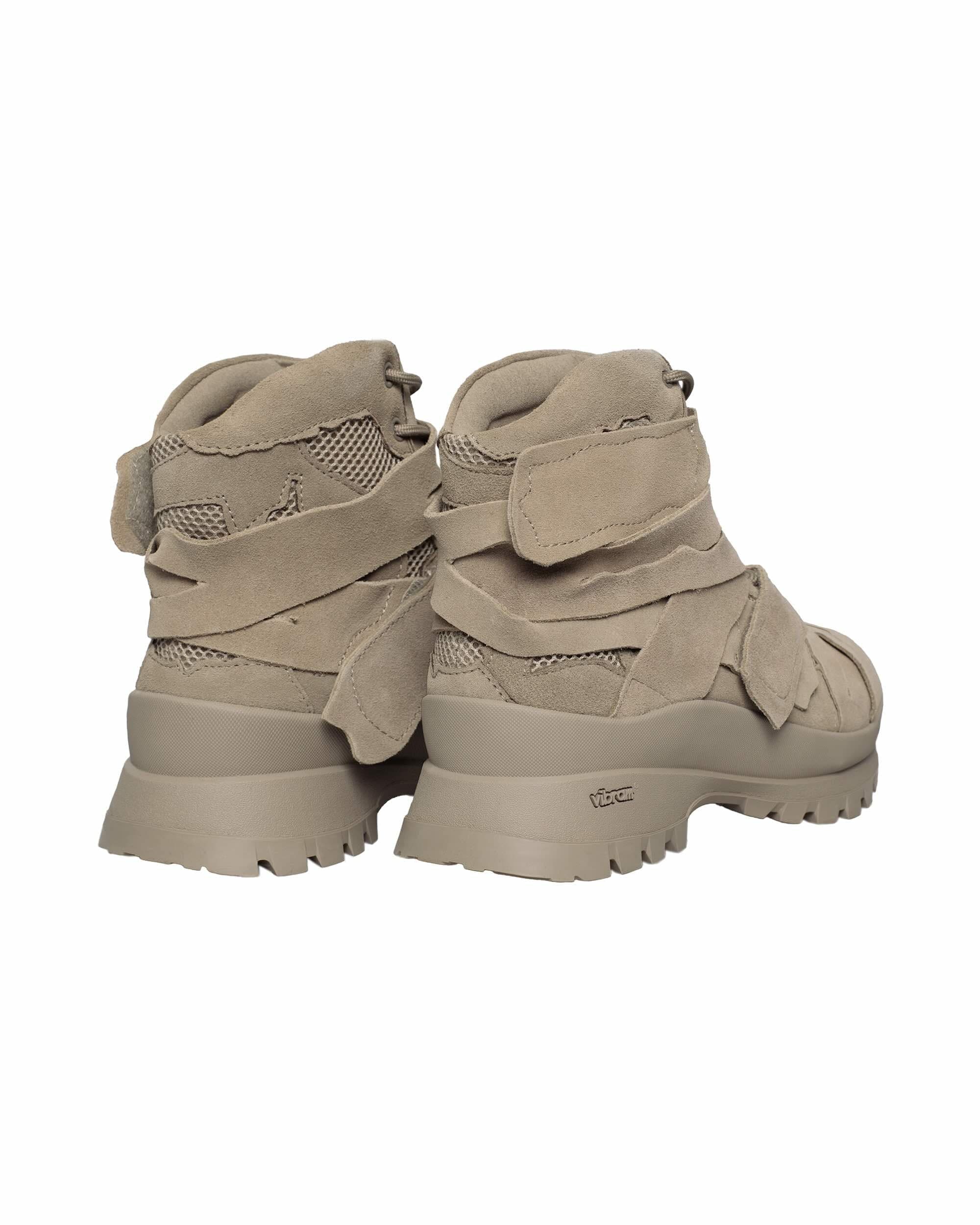 Beige Vibram® Desert Boots by Racer Worldwide®