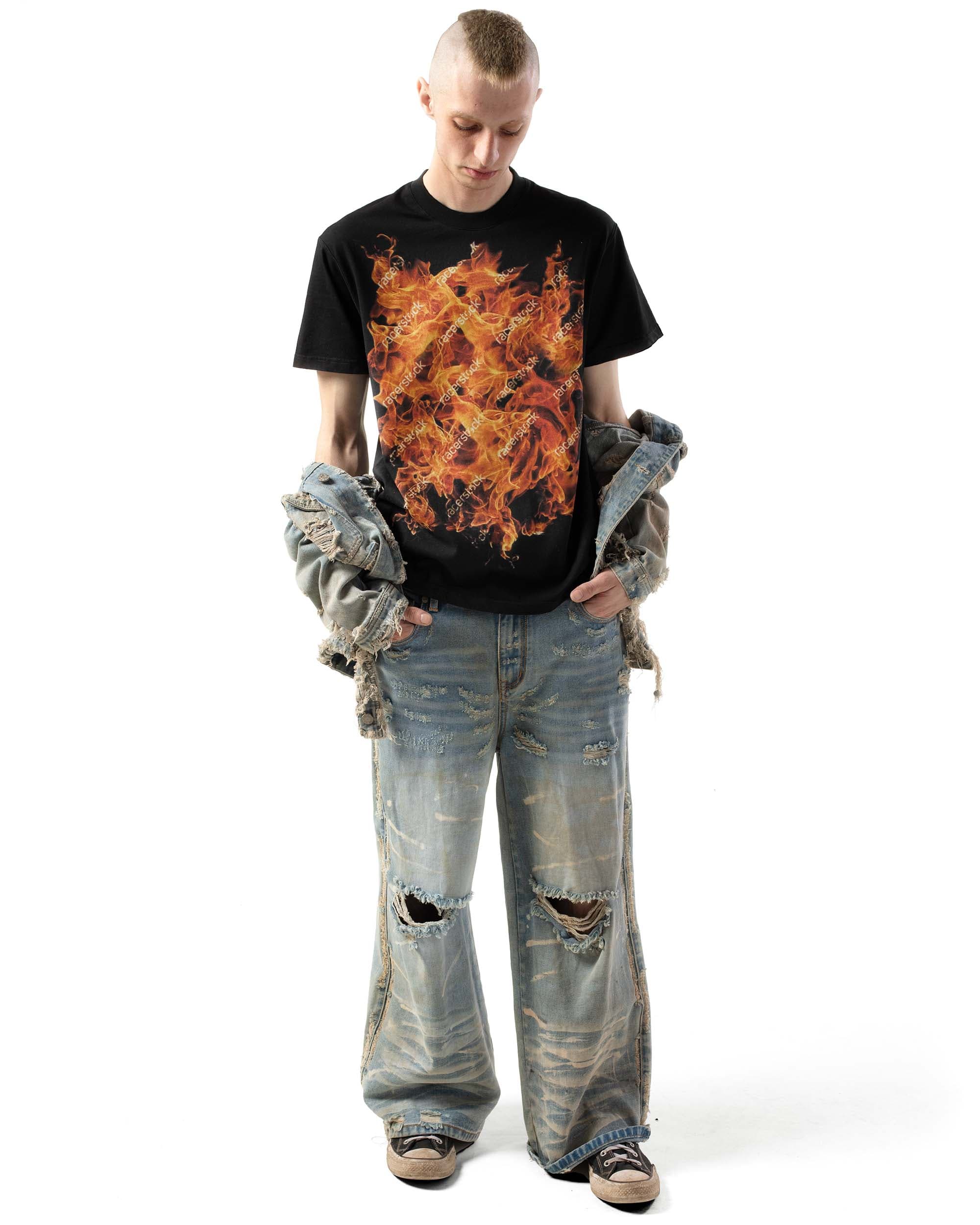 Flame RacerStock T-Shirt 4