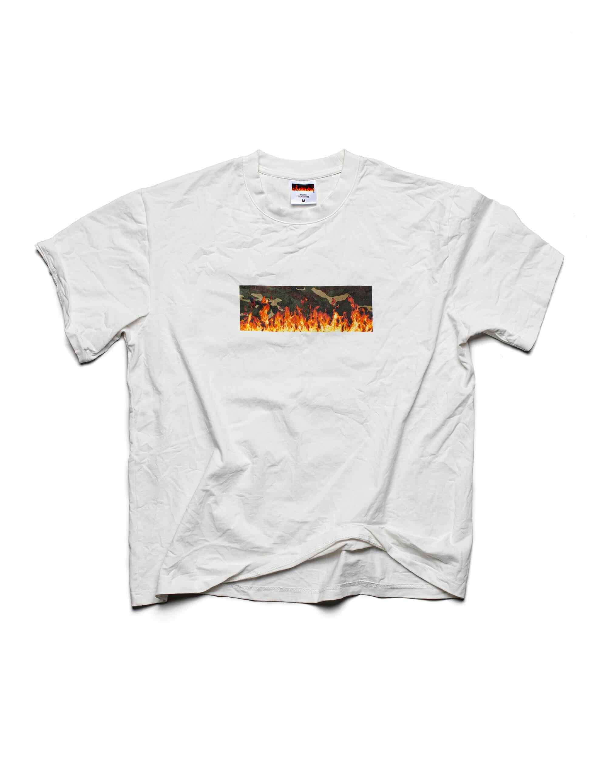 Camo BoxNoLogo Wrinkled Tee by Racer Worldwide®