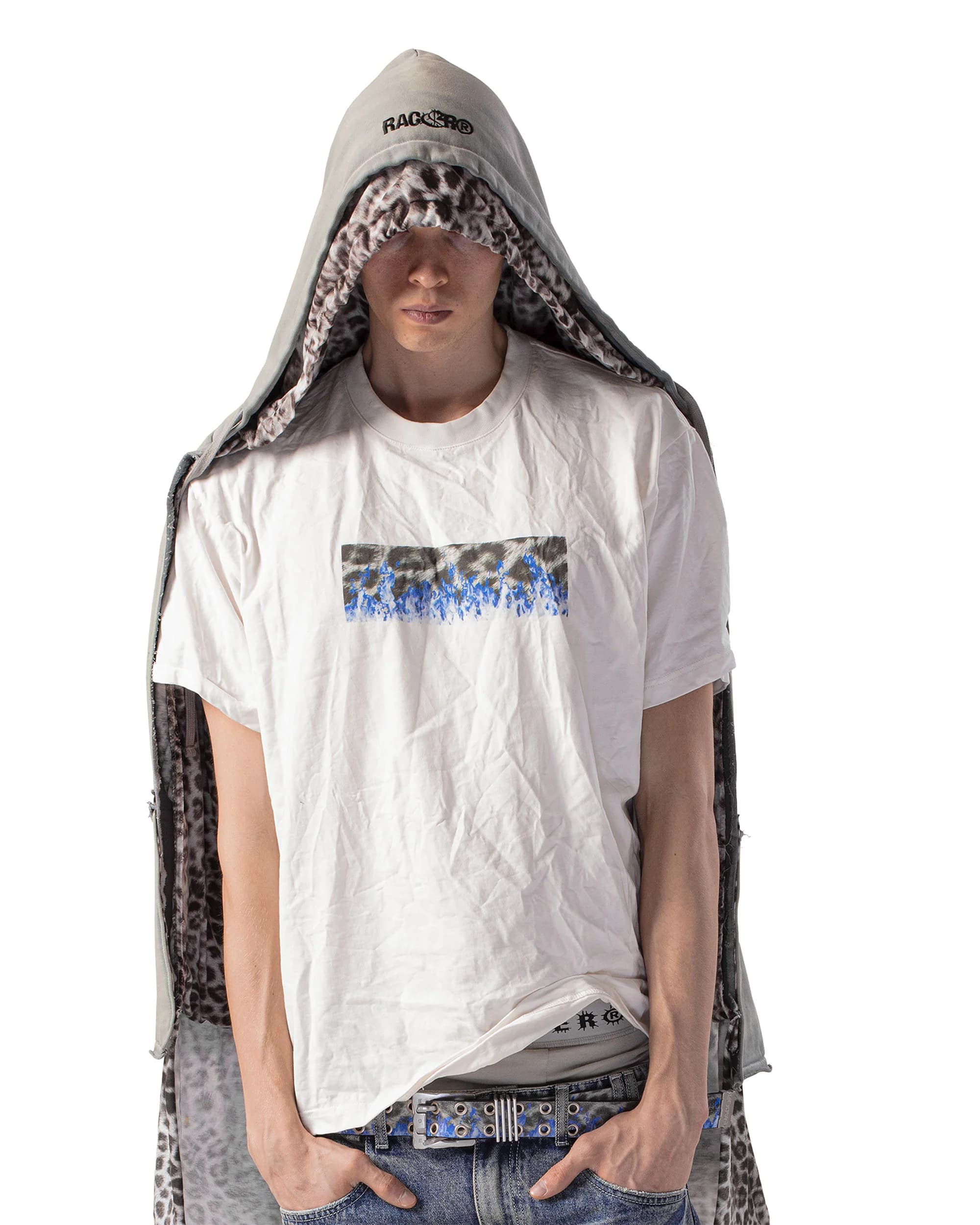 Leo BoxNoLogo Wrinkled Tee by Racer Worldwide®