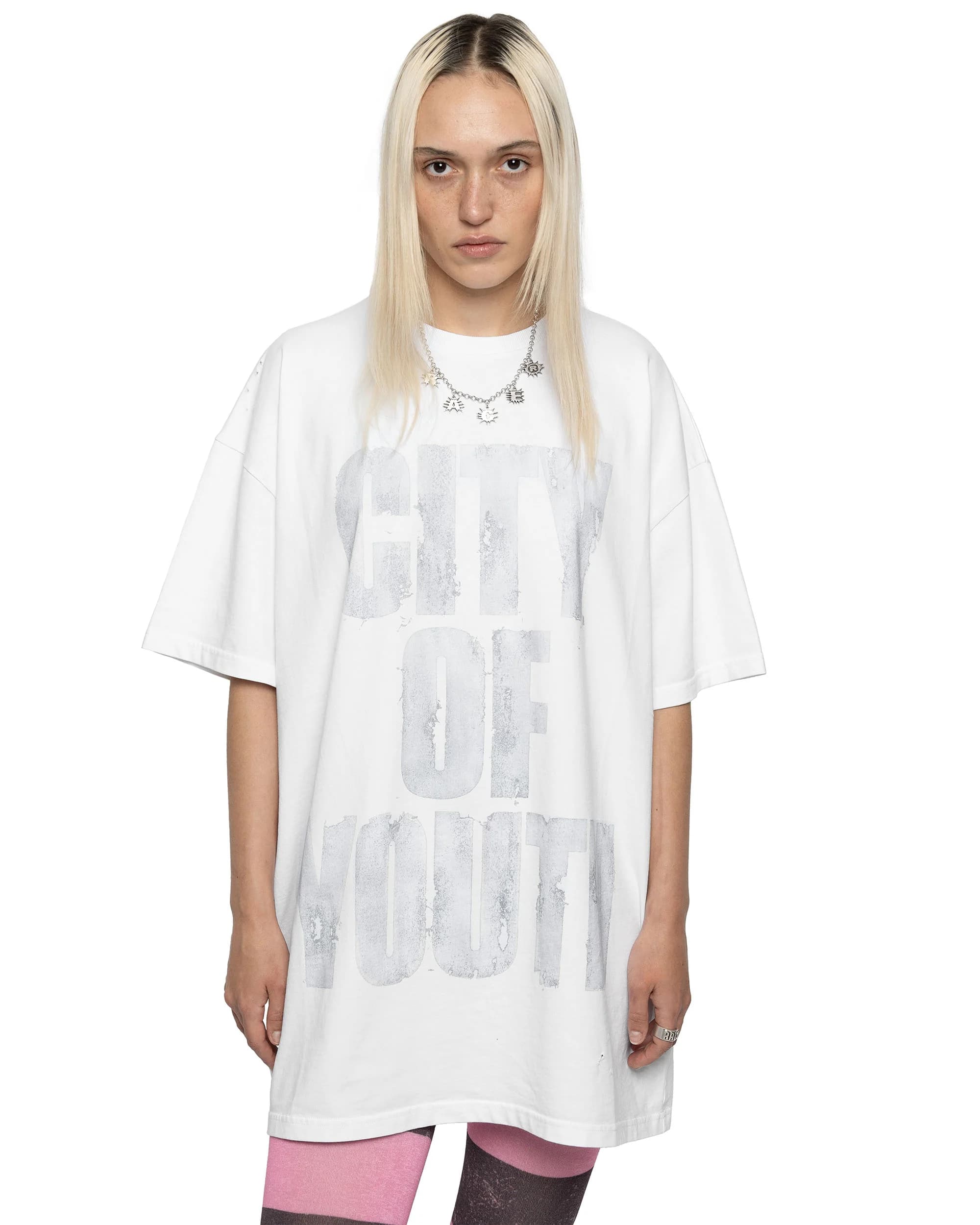 White Oversized T-Shirt 3
