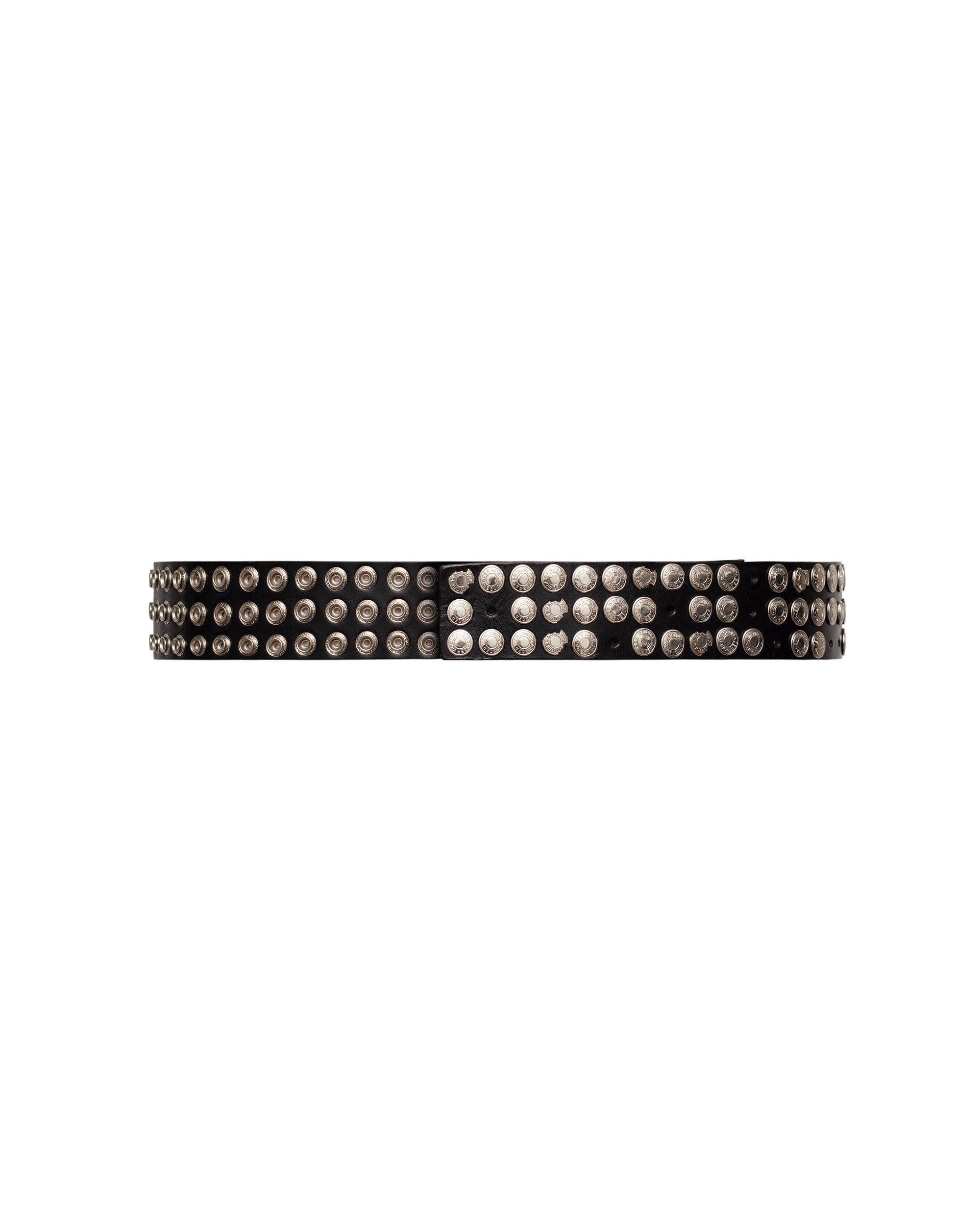Black Button Belt by Racer Worldwide®
