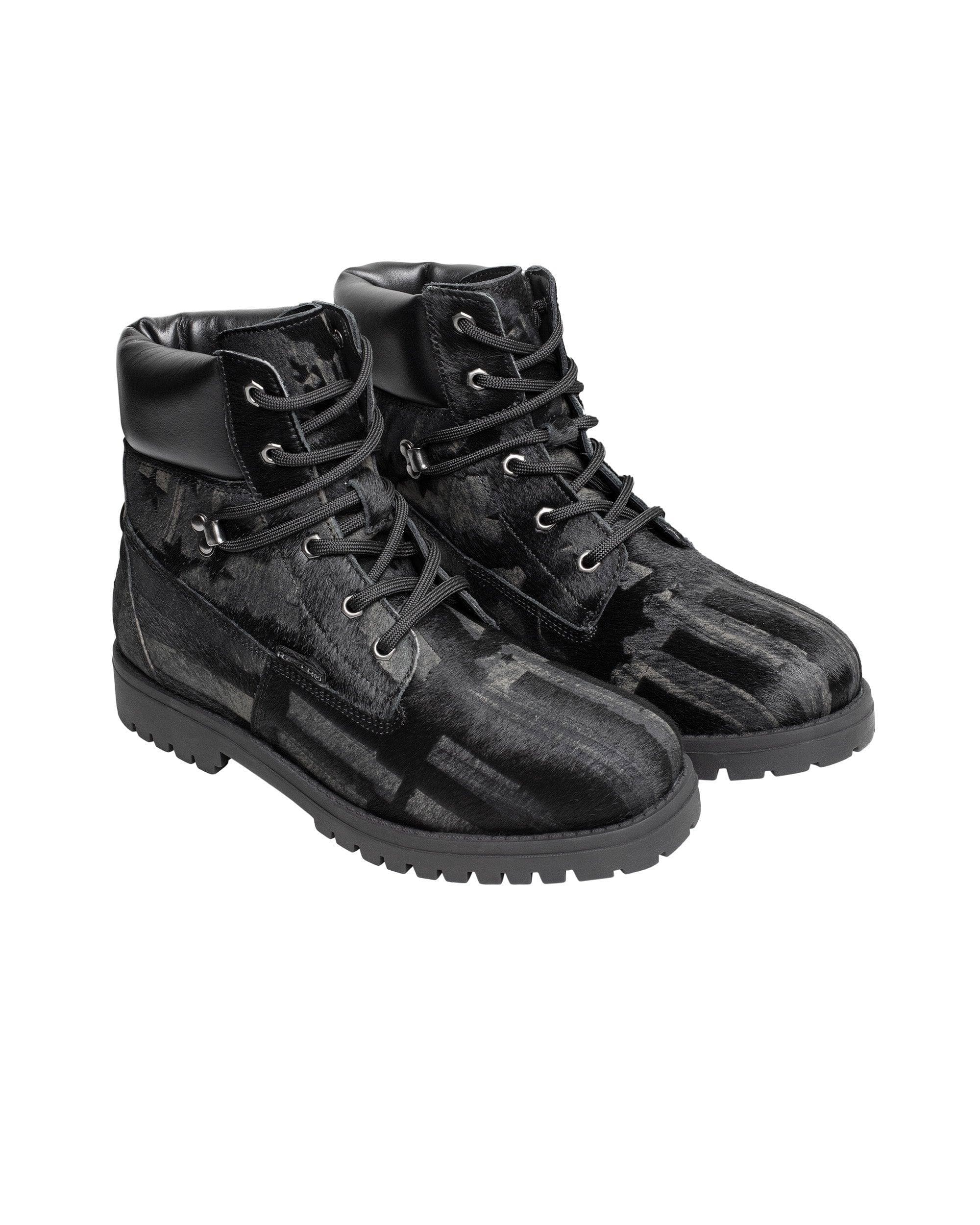 Black Pony Utility Boots 2