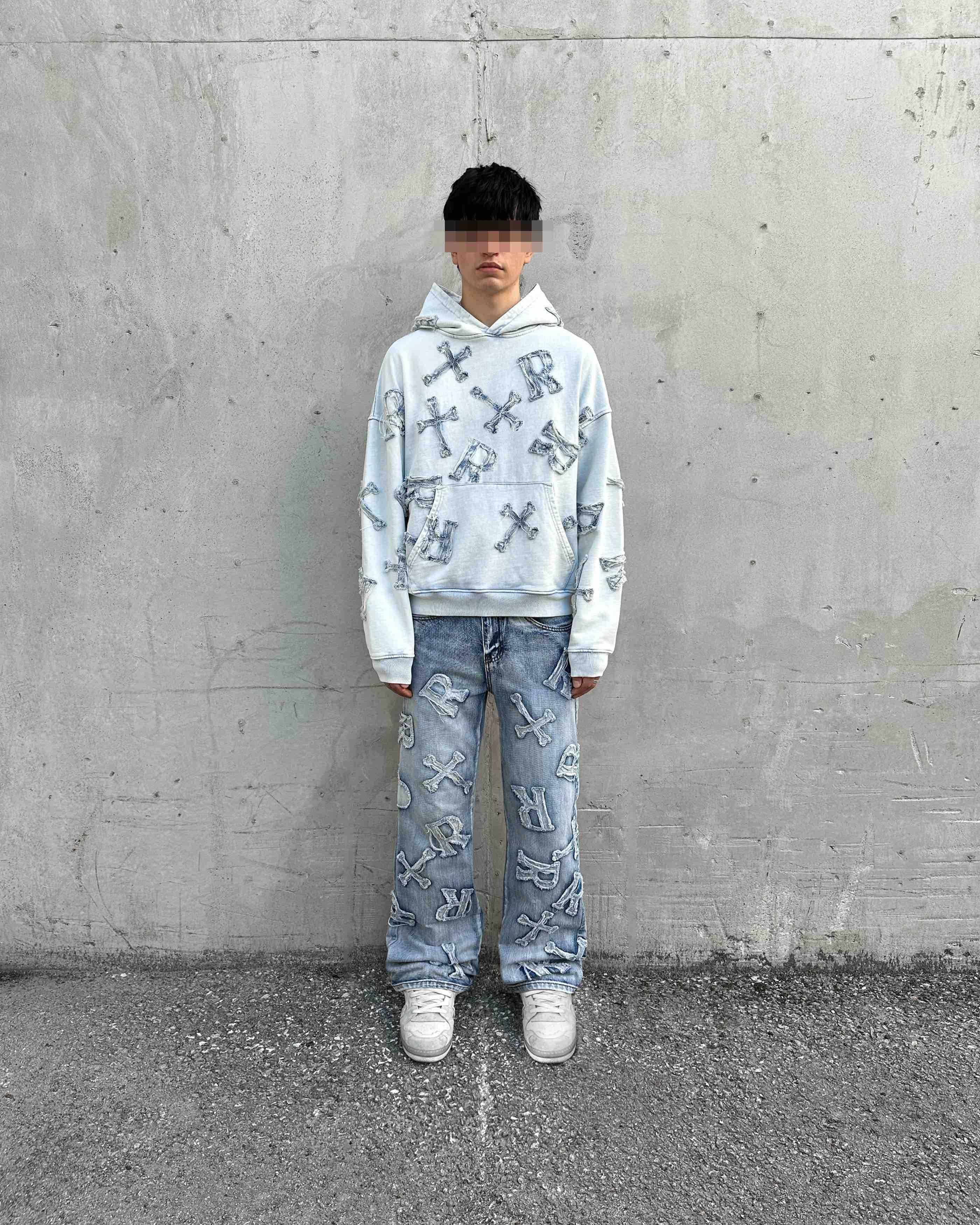 Washed Ice Patch Jeans by Racer Worldwide®