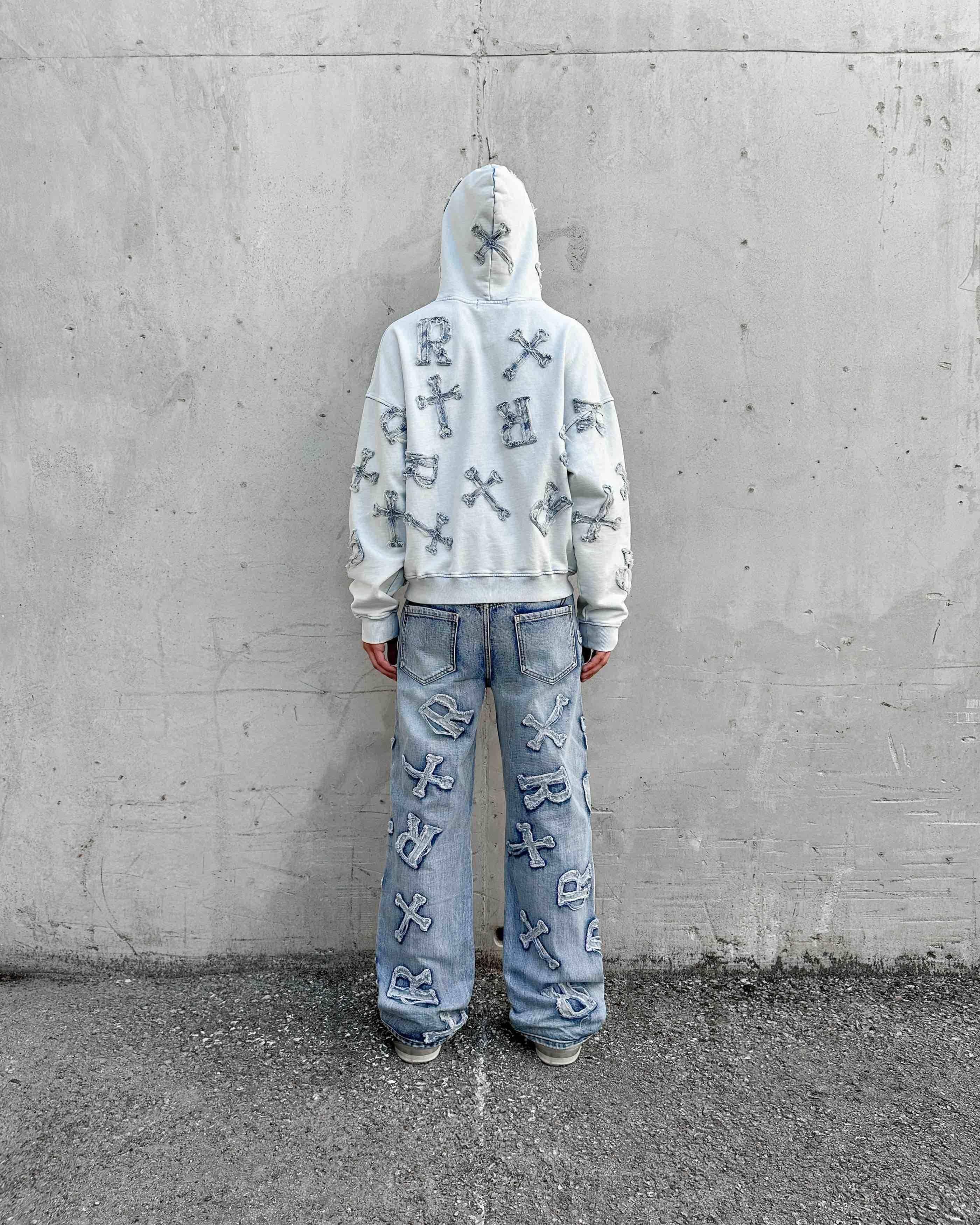 Washed Ice Patch Jeans by Racer Worldwide®