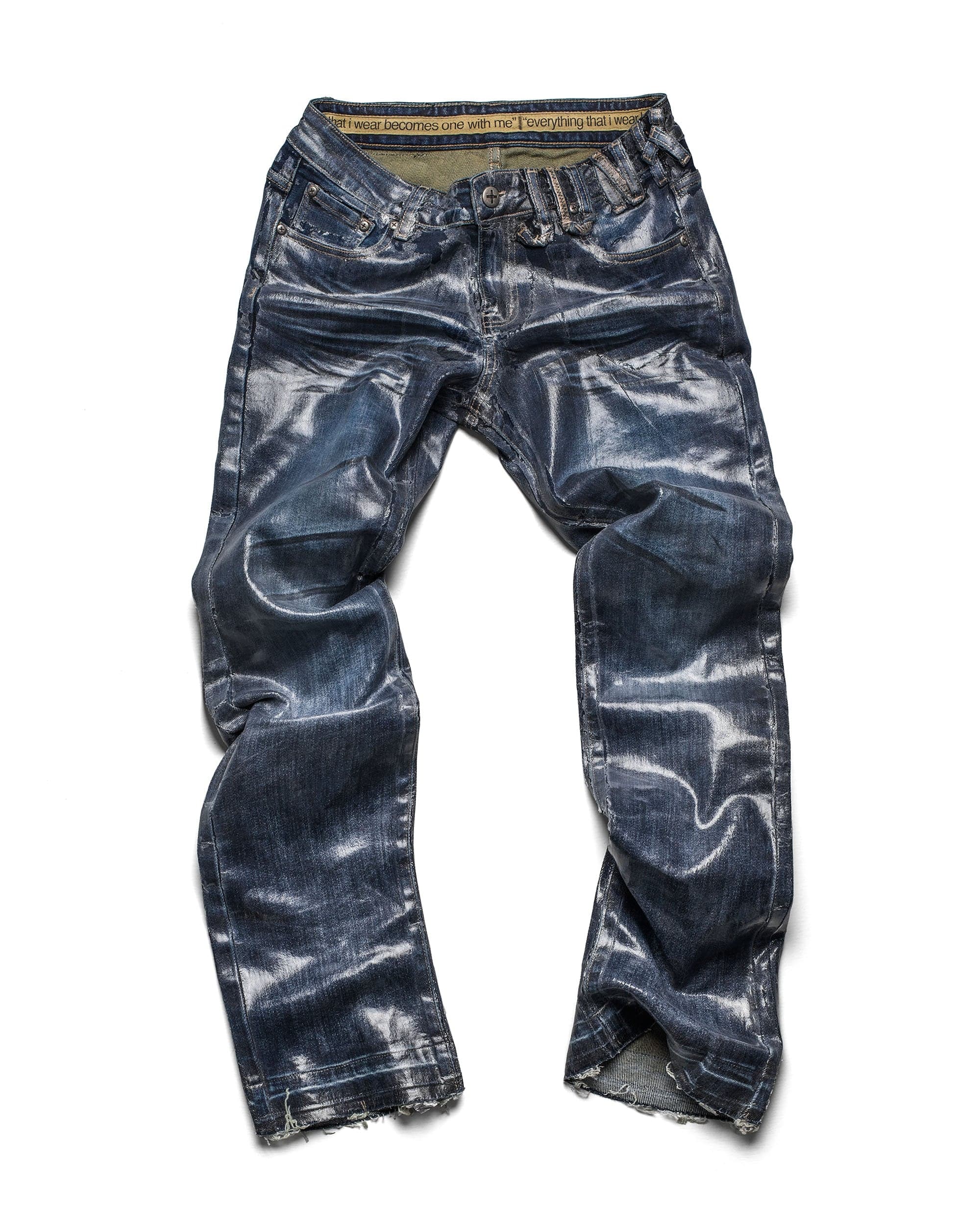 Waxed Slim Gloss Denim by Racer Worldwide®