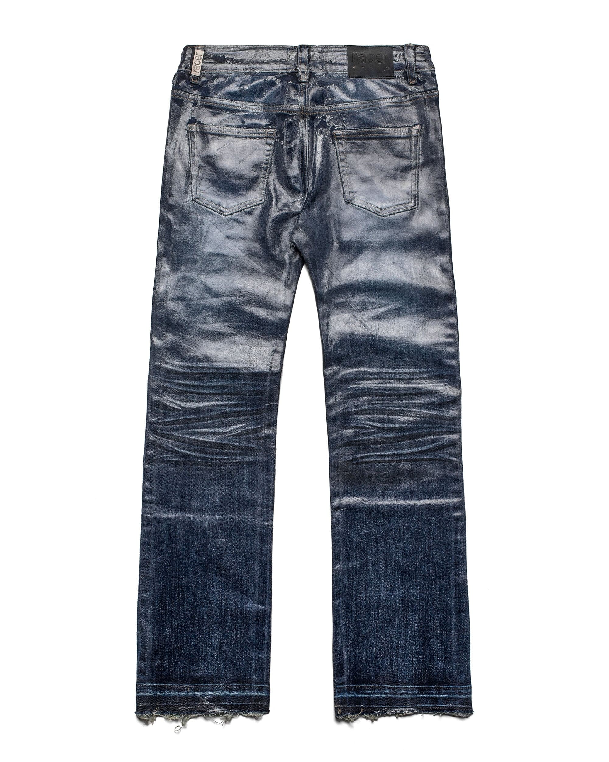 Waxed Slim Gloss Denim by Racer Worldwide®