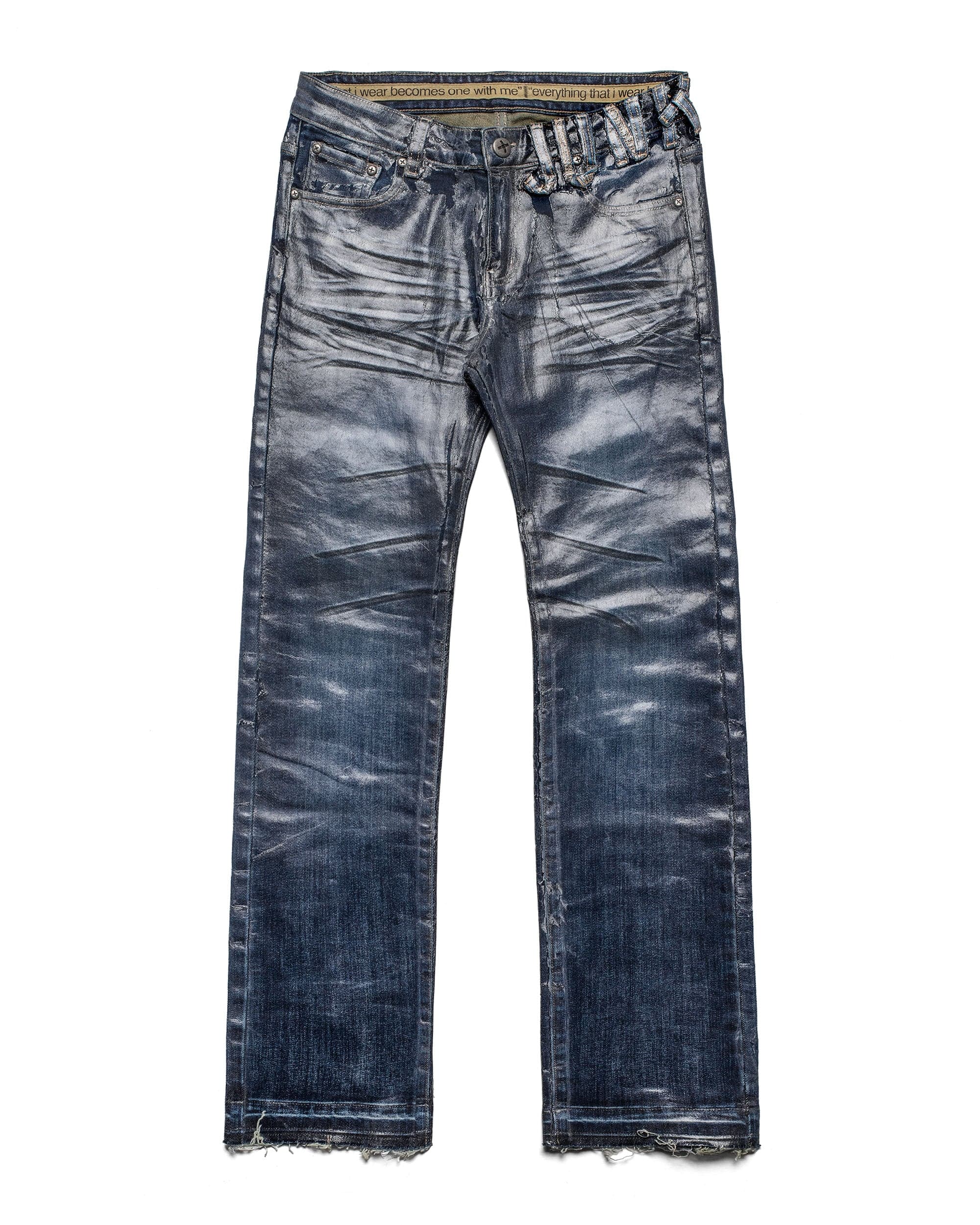 Waxed Slim Gloss Denim by Racer Worldwide®