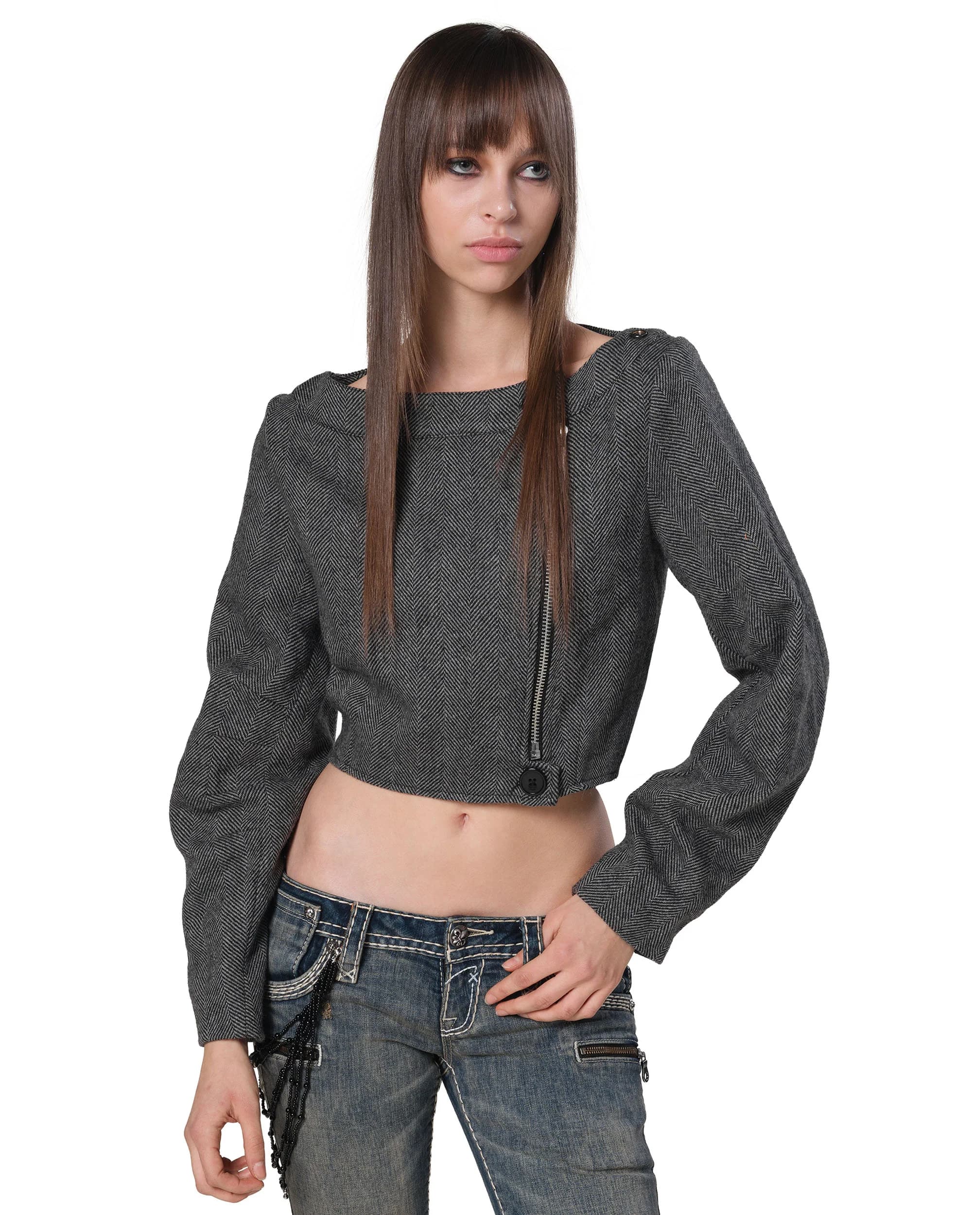 Herringbone Transformer Jacket 4