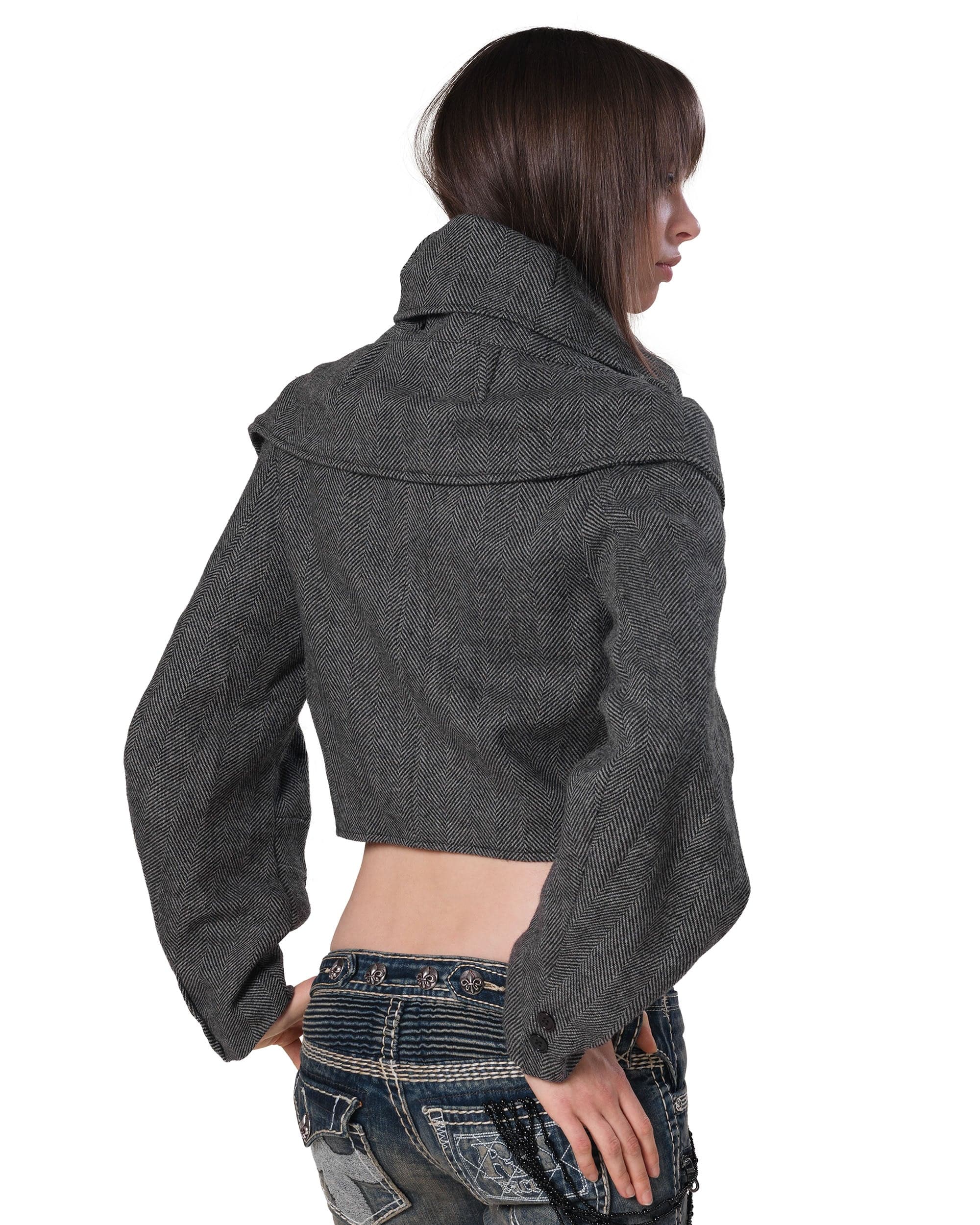 Herringbone Transformer Jacket 7