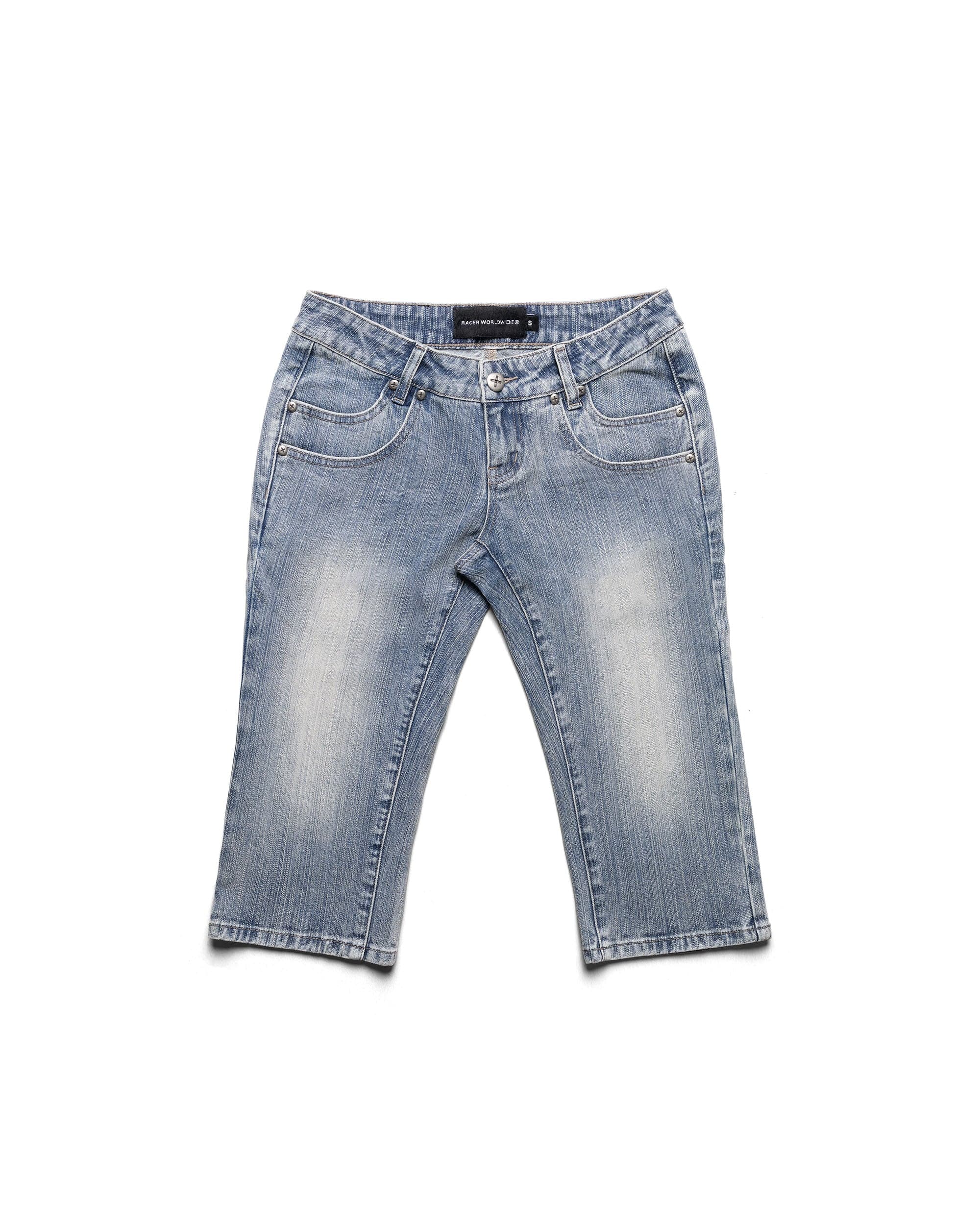 Denim Curve Capri by Racer Worldwide®