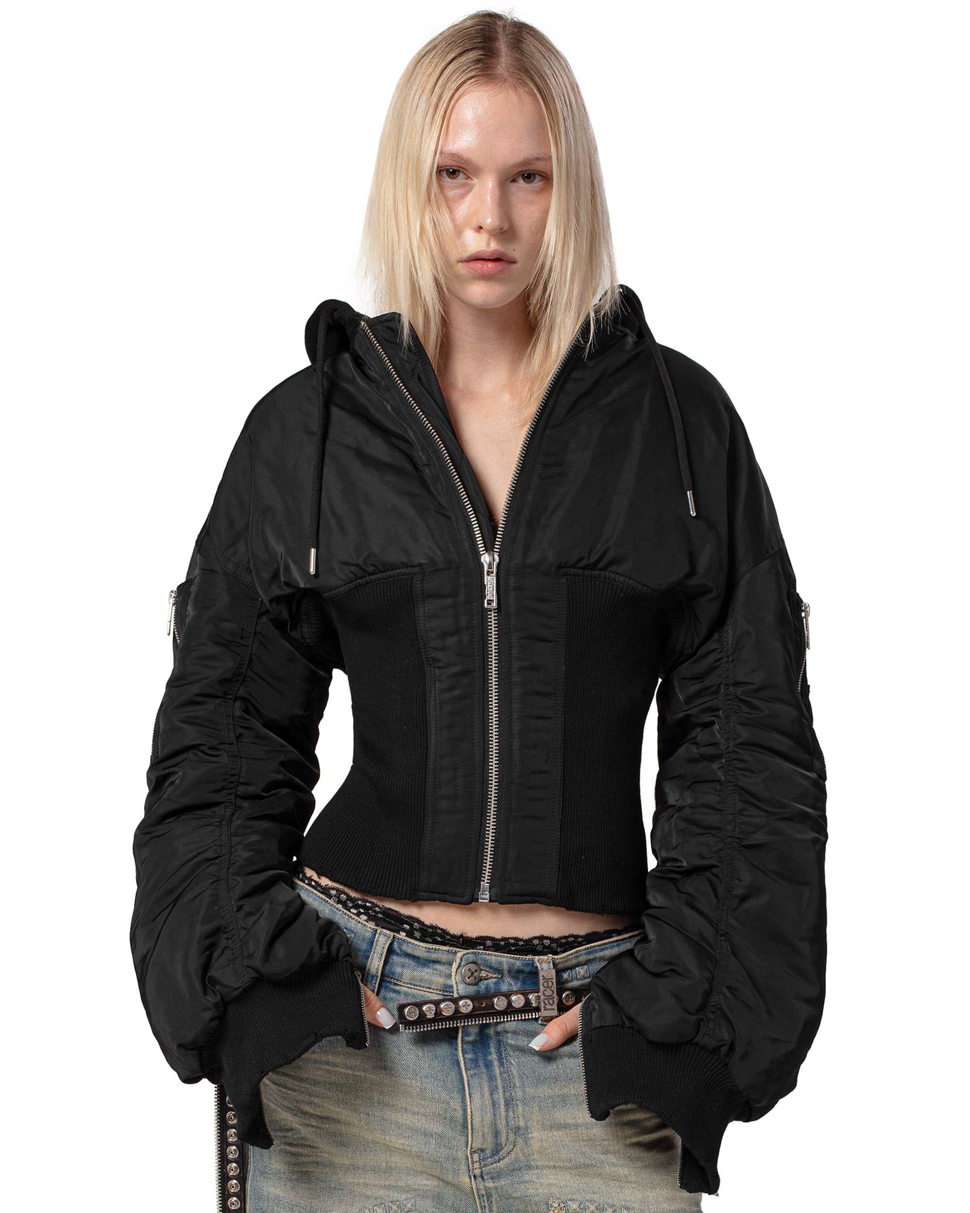 Black Fitted Bomber 9