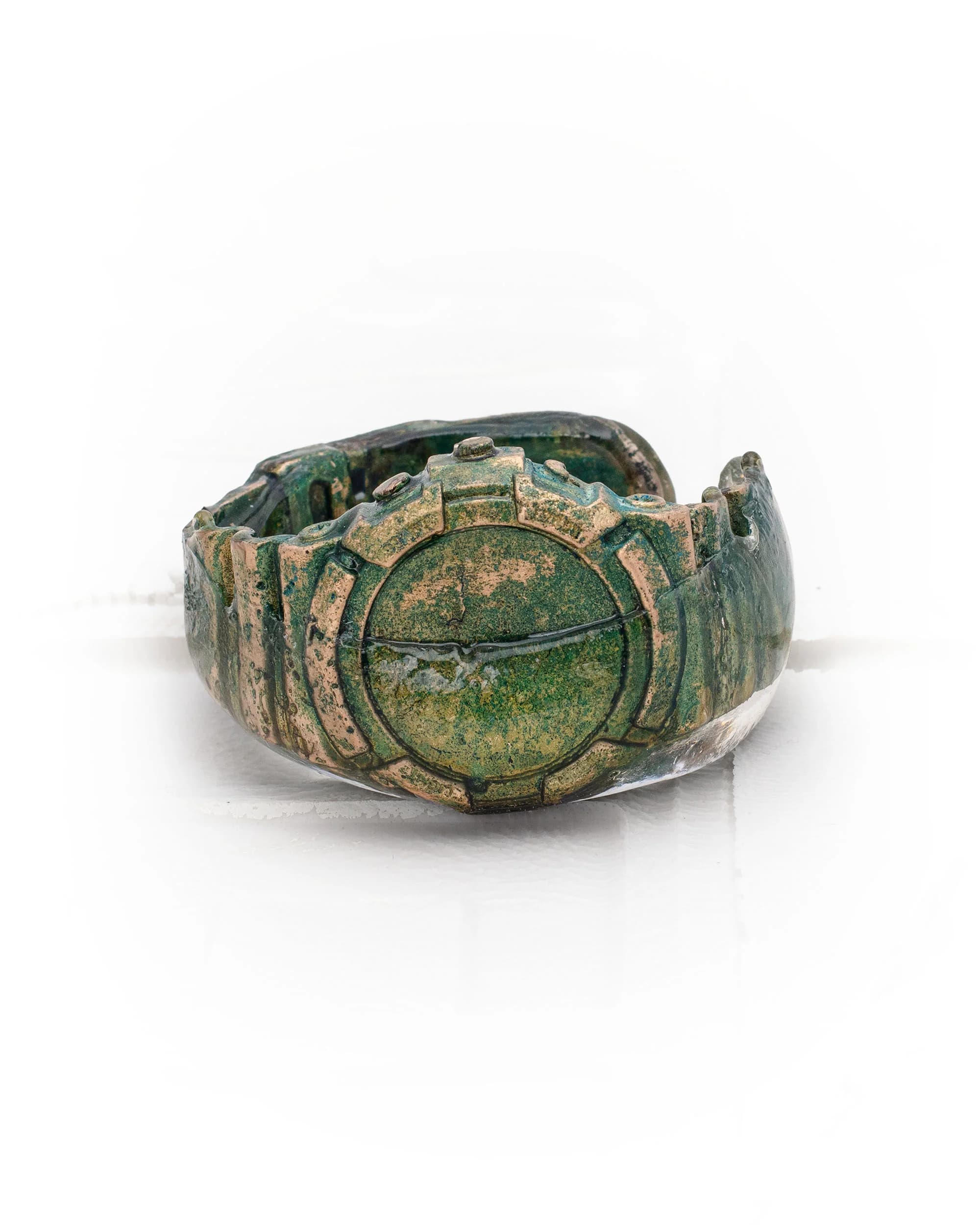 Oxidized Bronze Watch Bracelet by Racer Worldwide®