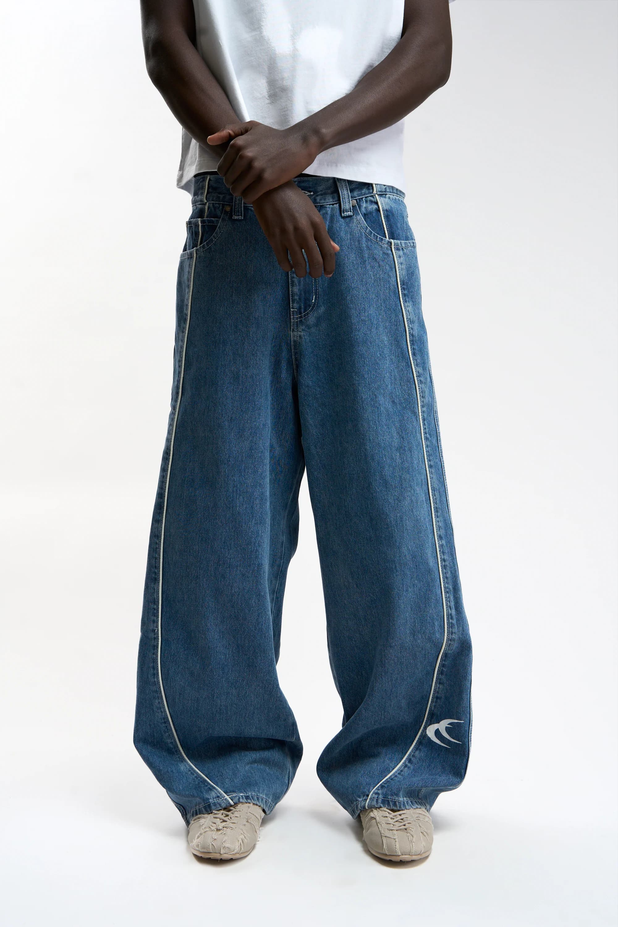 Mowa Blue Pants by Scuffers