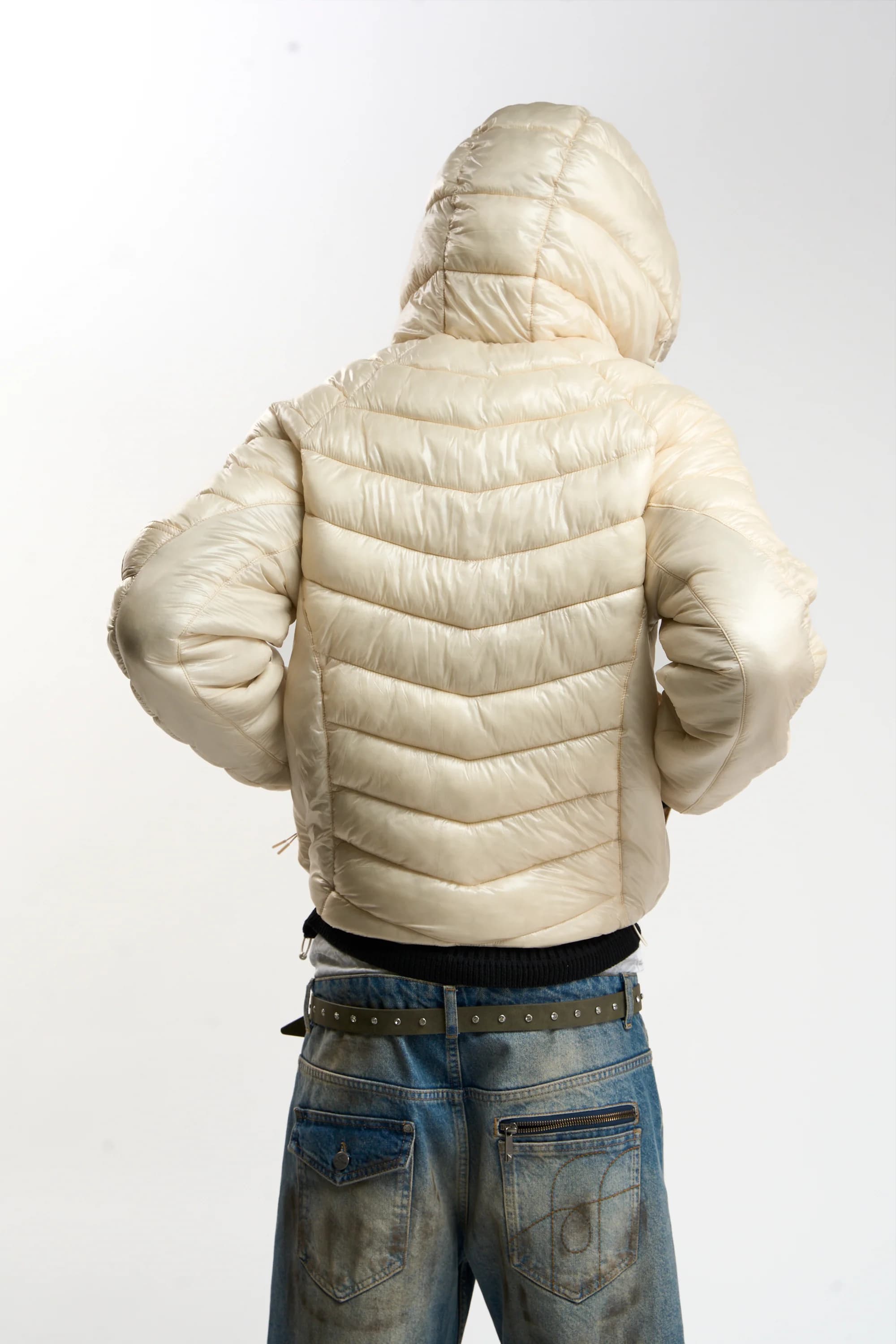 TwoFabric Ecru Puffer 3