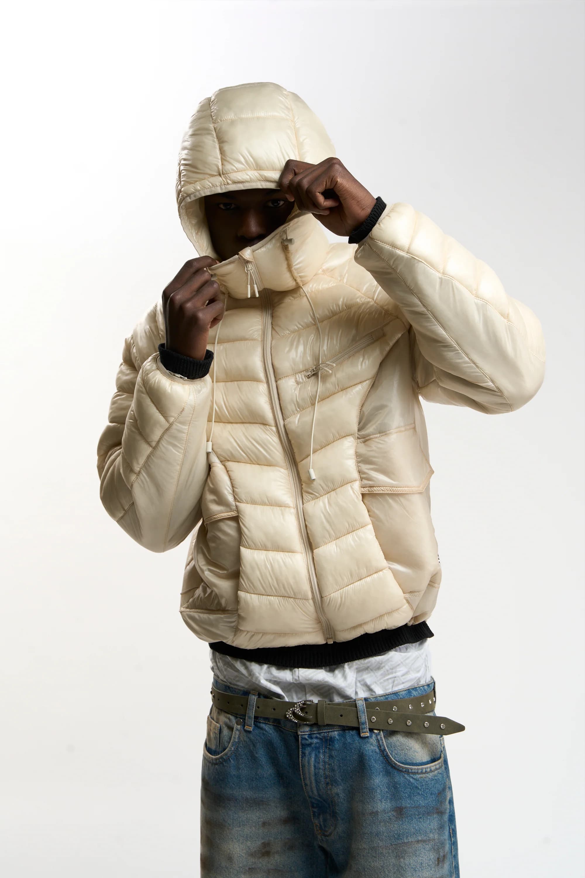 TwoFabric Ecru Puffer 5