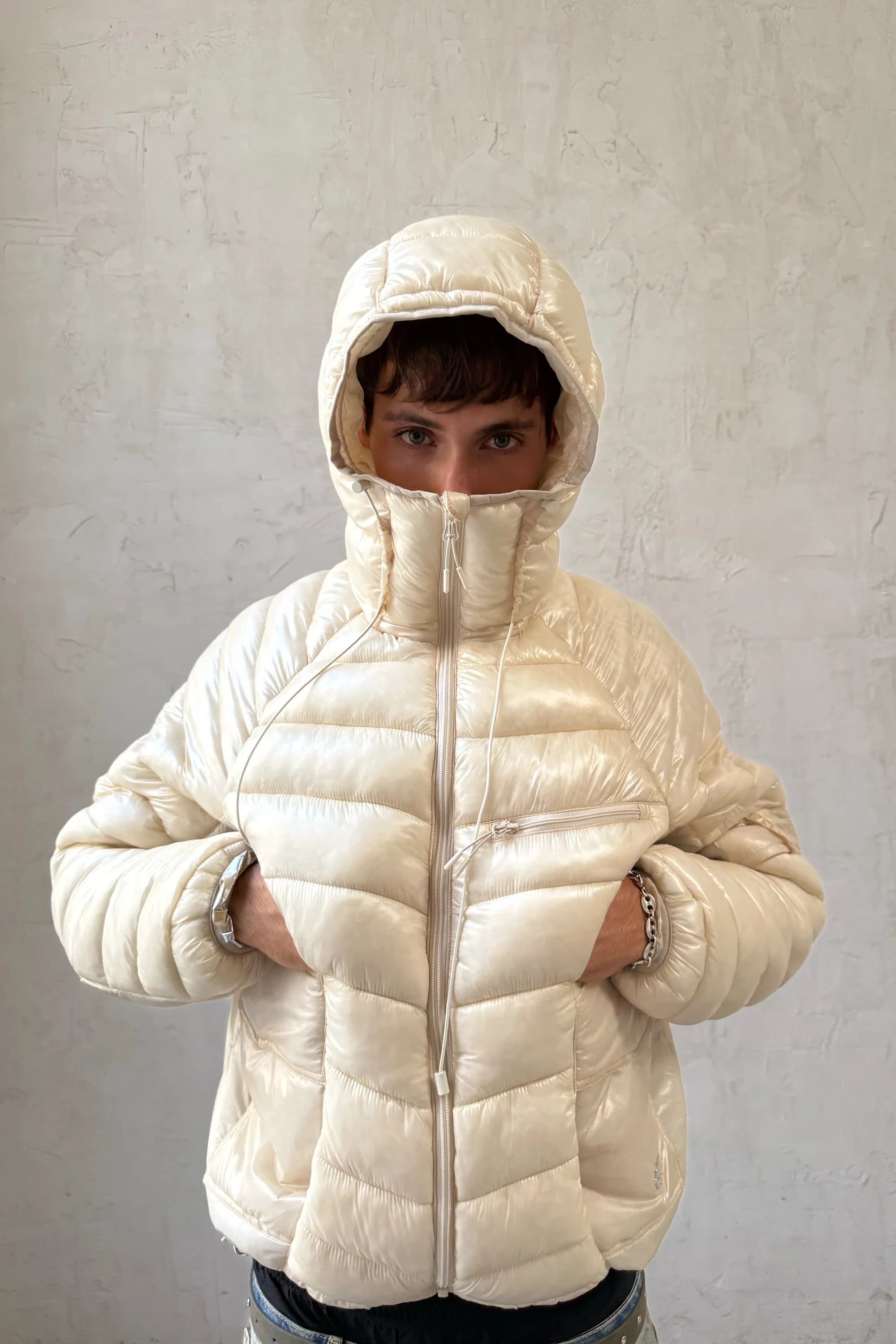 TwoFabric Ecru Puffer 6
