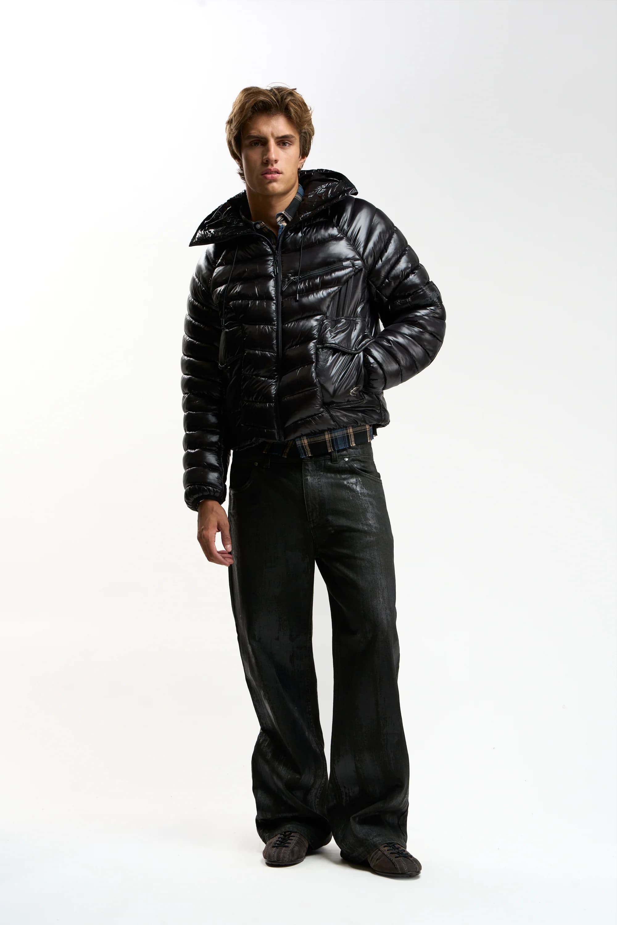 TwoFabric Dark Puffer by Scuffers