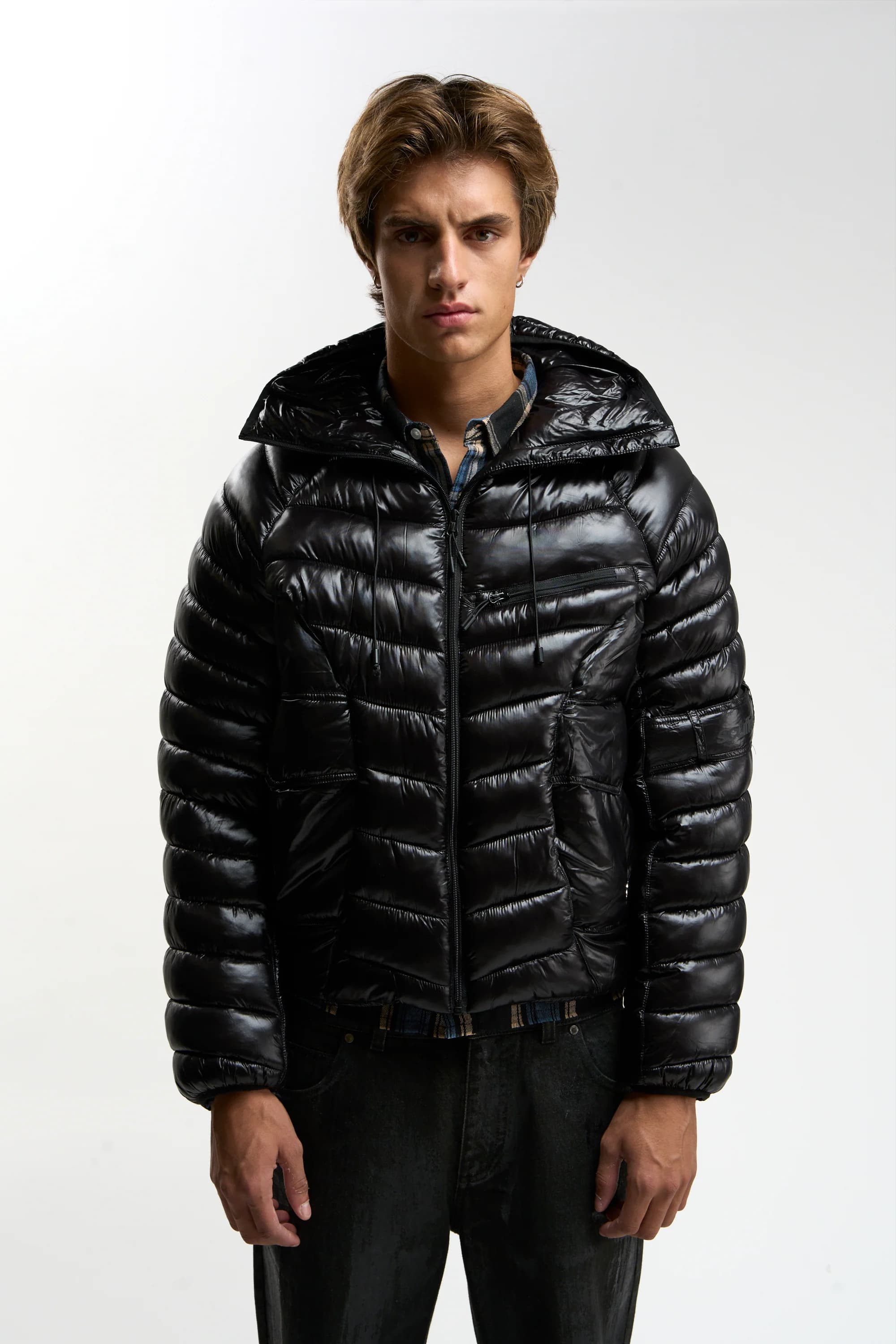 TwoFabric Dark Puffer by Scuffers