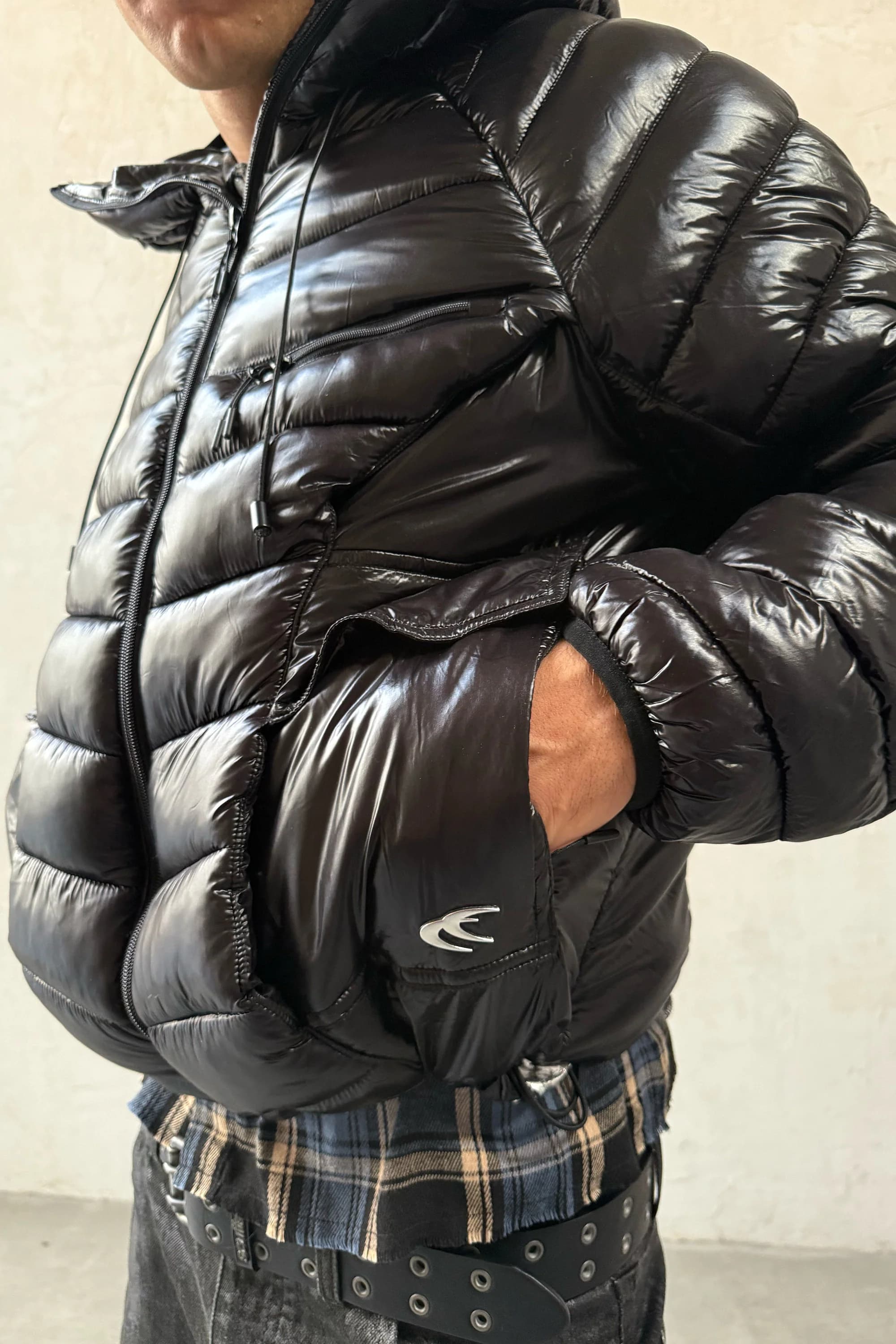 TwoFabric Dark Puffer by Scuffers