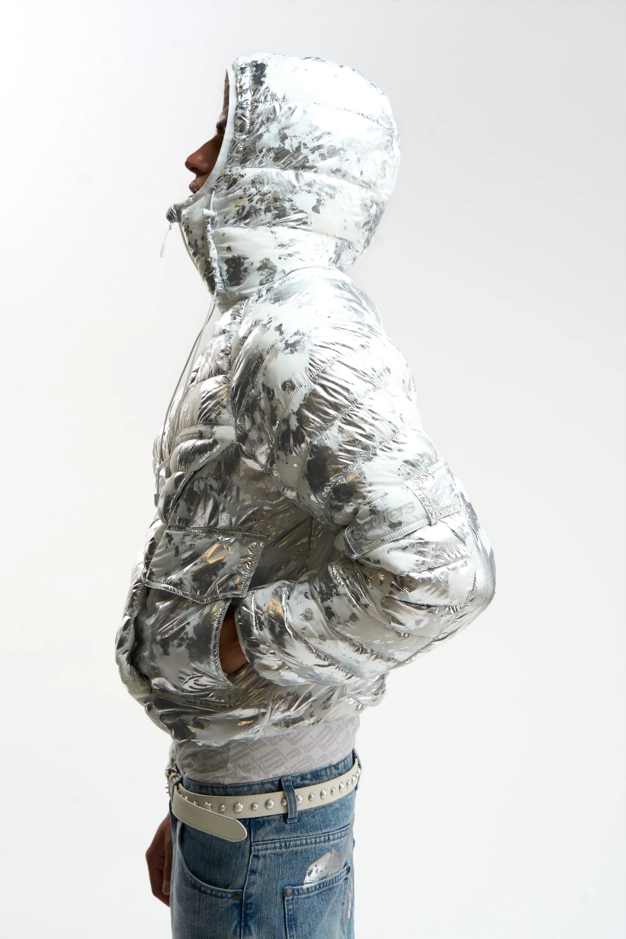 TwoFabric White Puffer by Scuffers