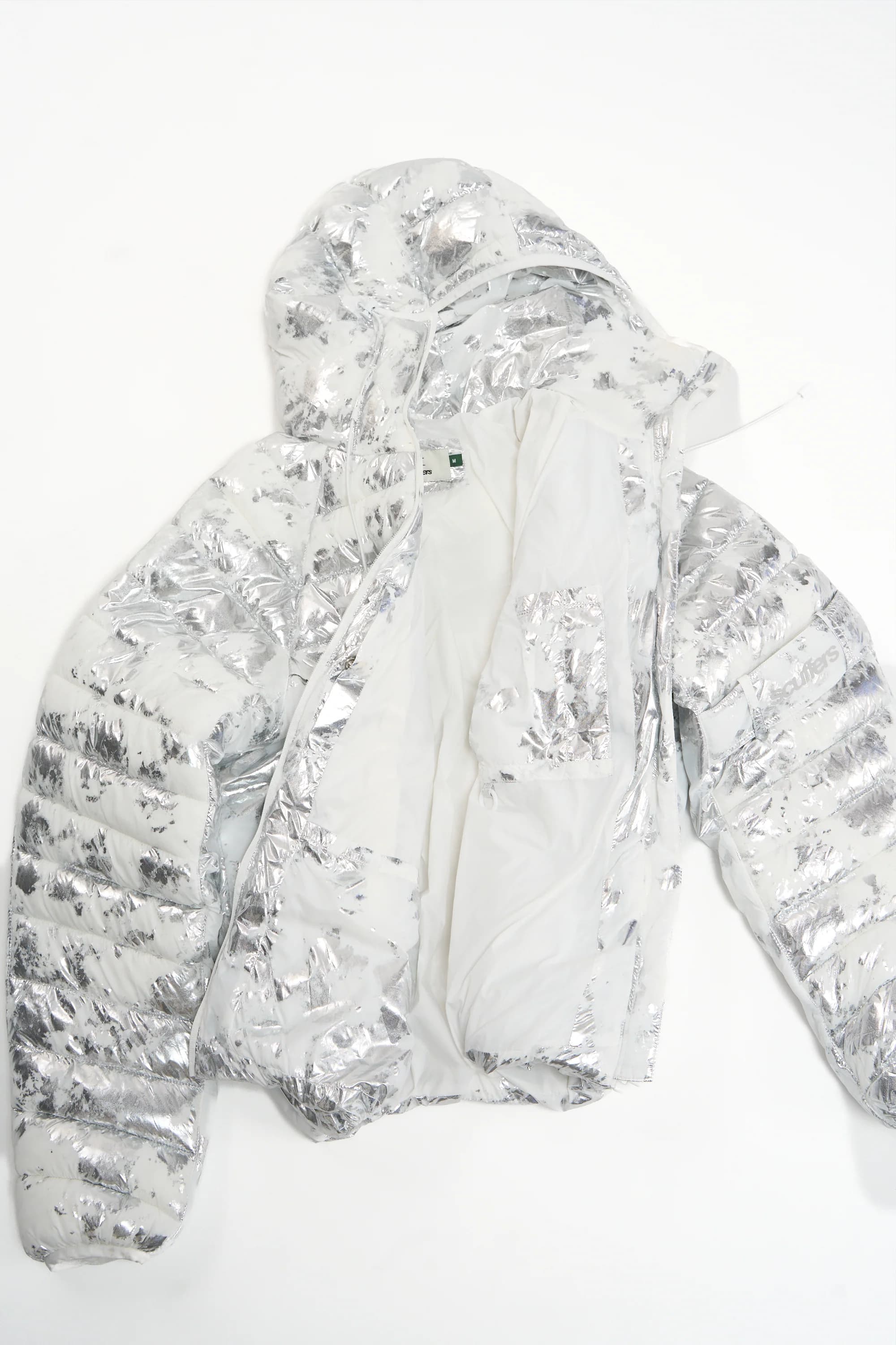 TwoFabric White Puffer by Scuffers