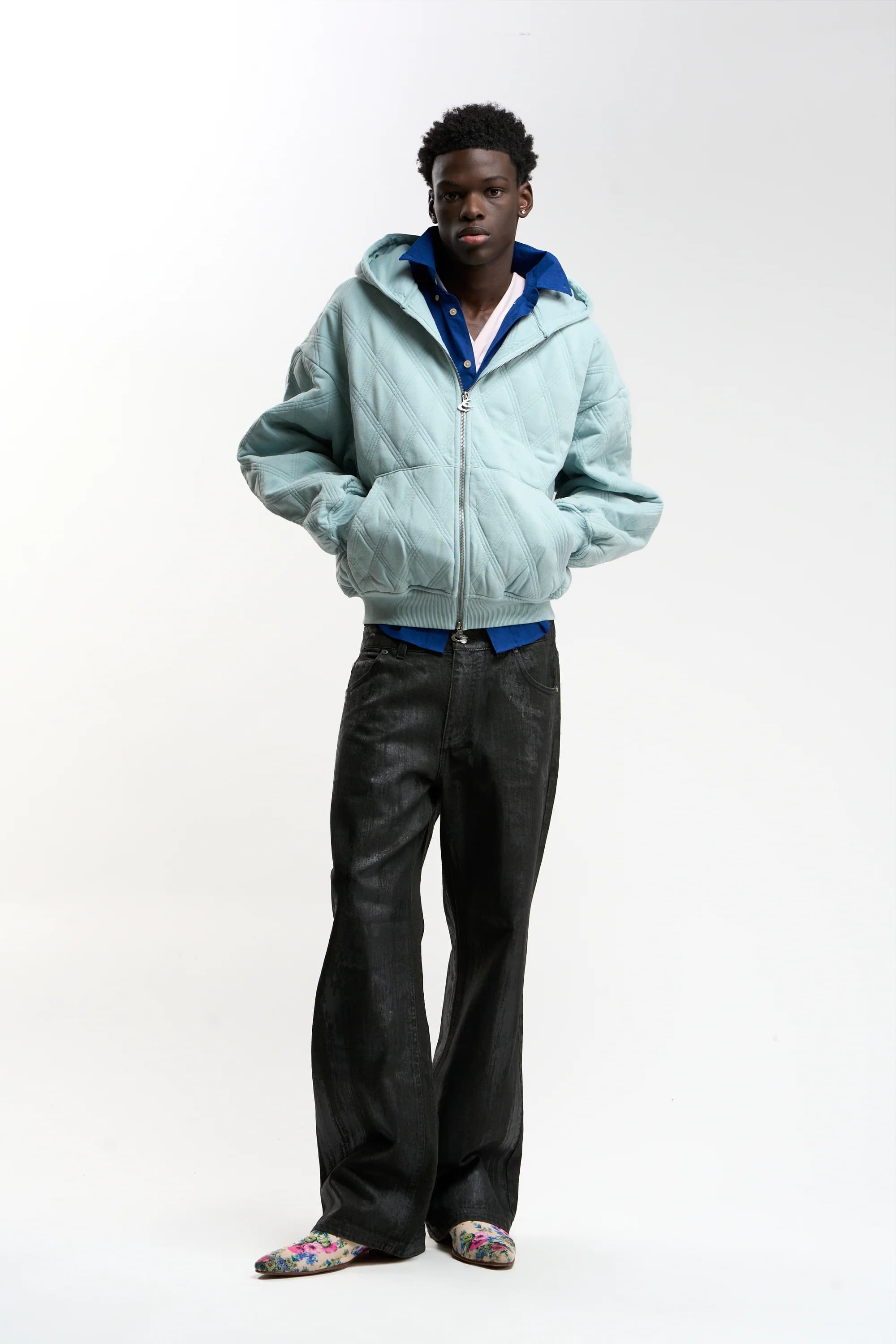 Weeb Turquoise Zipper 2