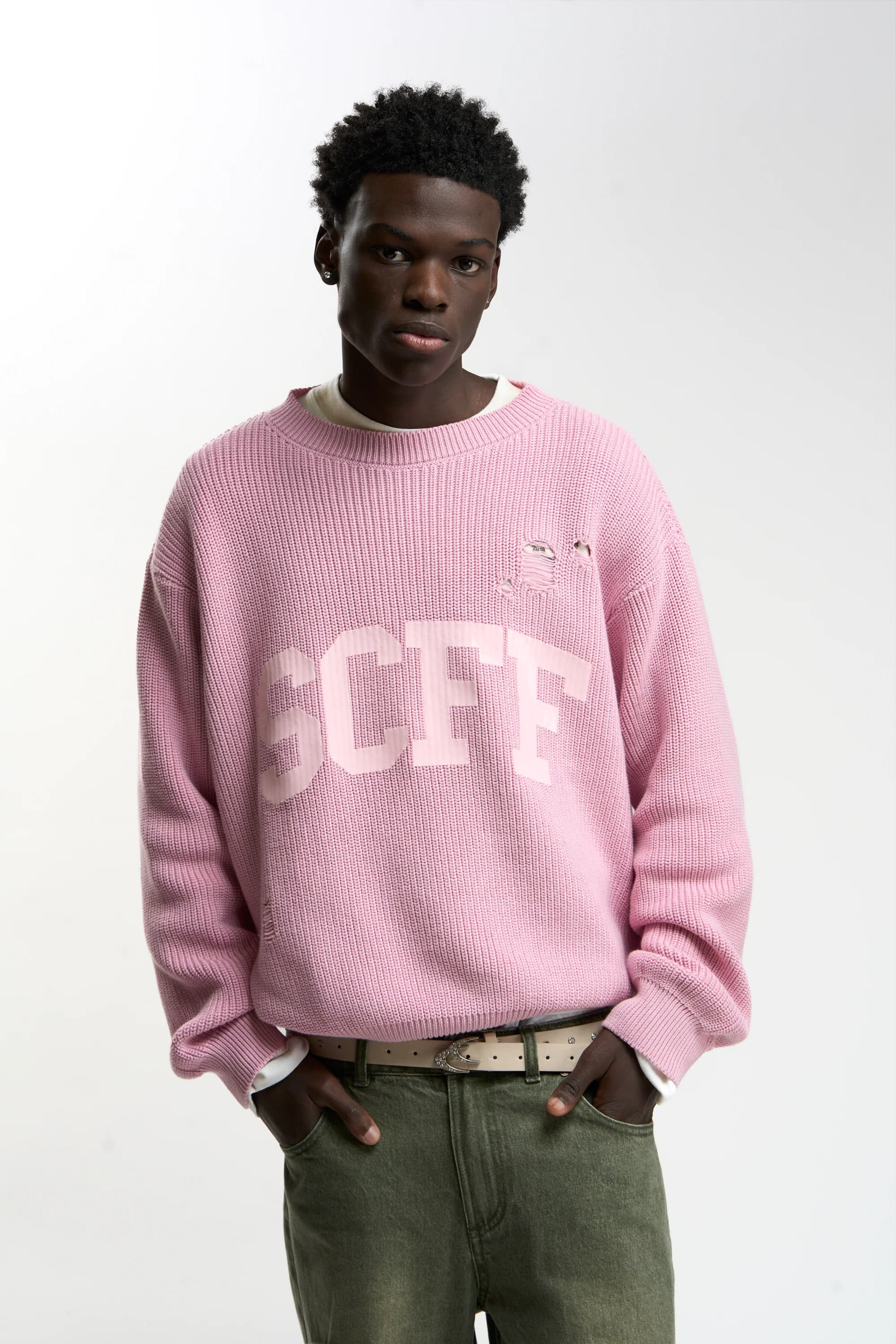 Metal Pink Knit by Scuffers