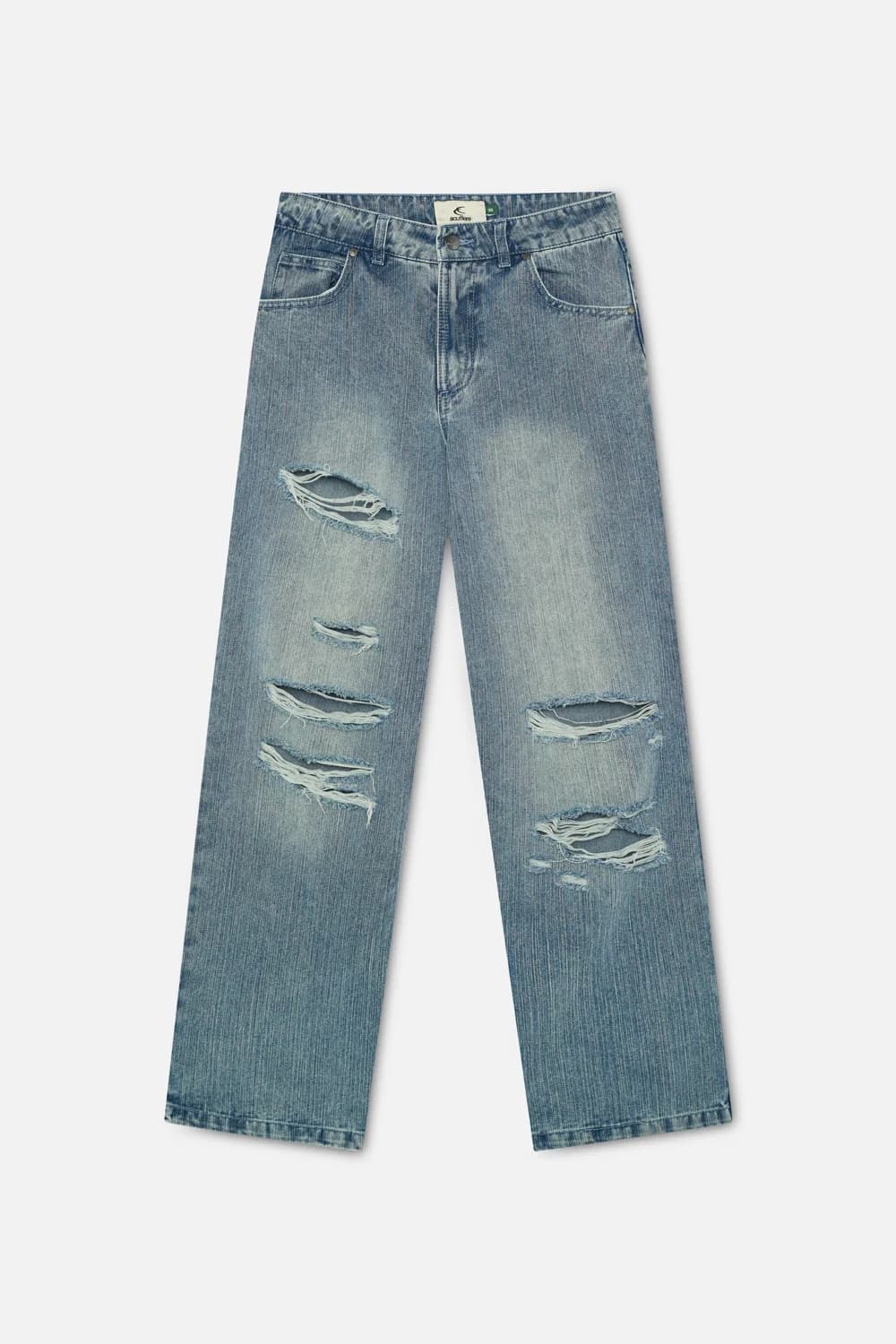 Metal Light Blue Pants 9
