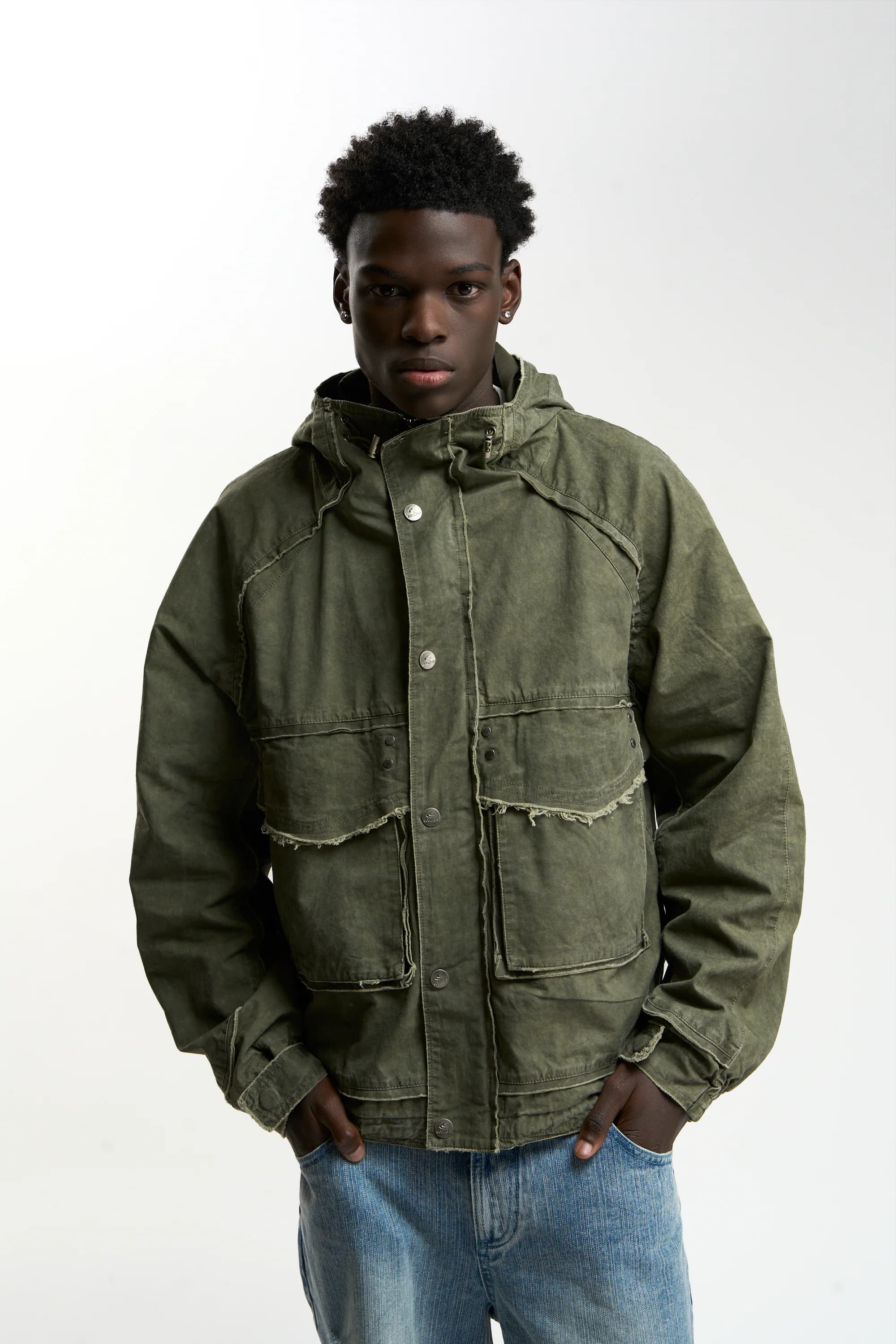 Artisan Green Windbreaker by Scuffers
