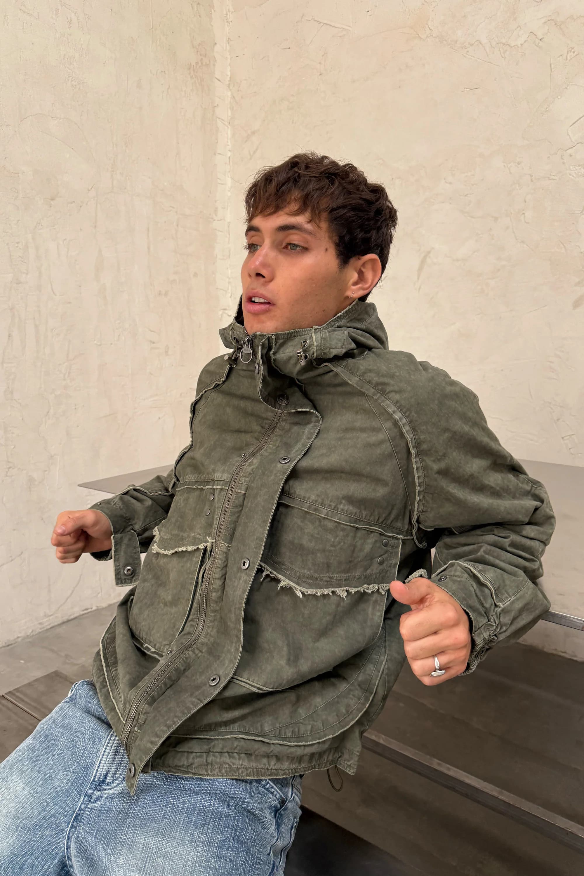 Artisan Green Windbreaker 6