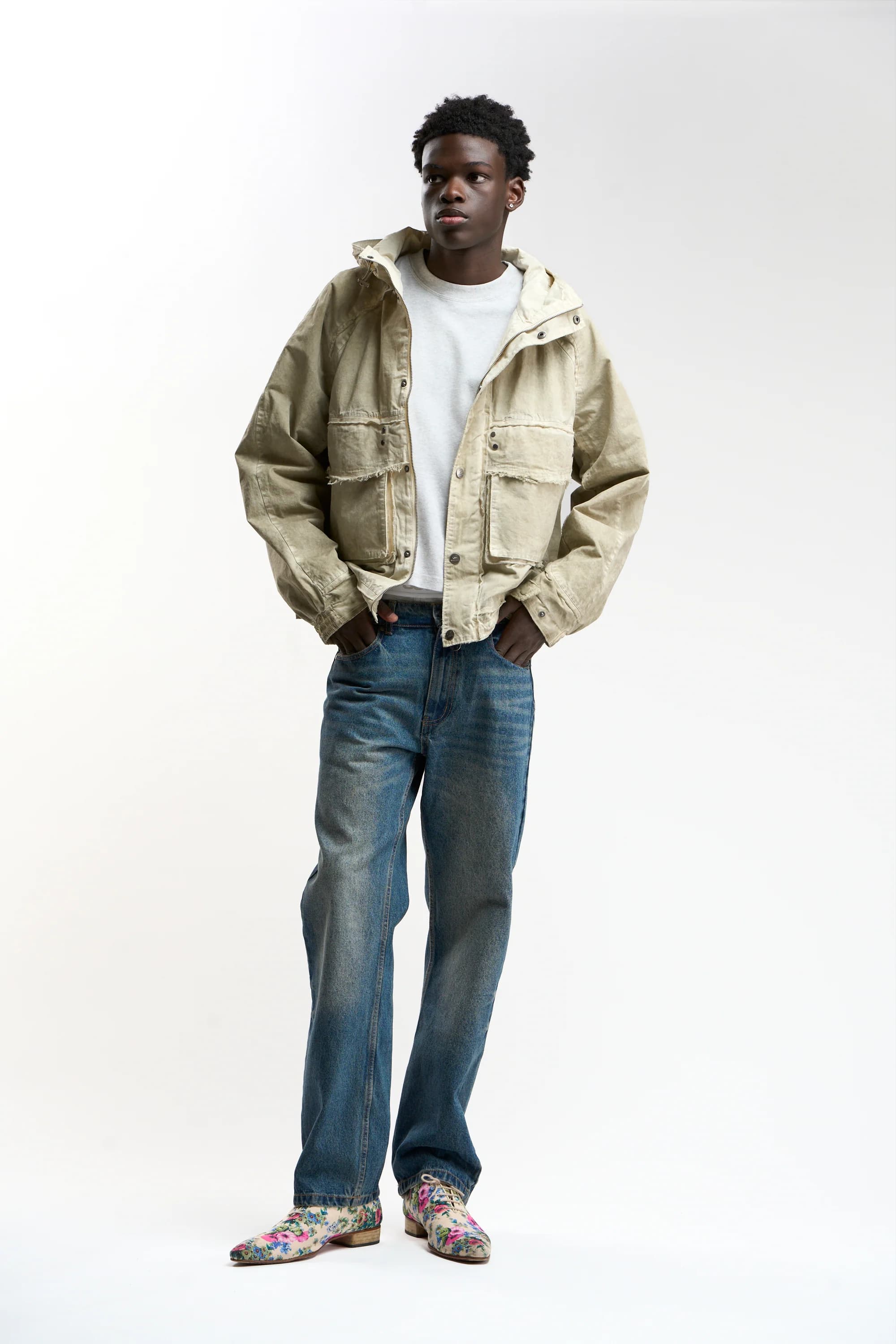 Artisan Ecru Windbreaker 2