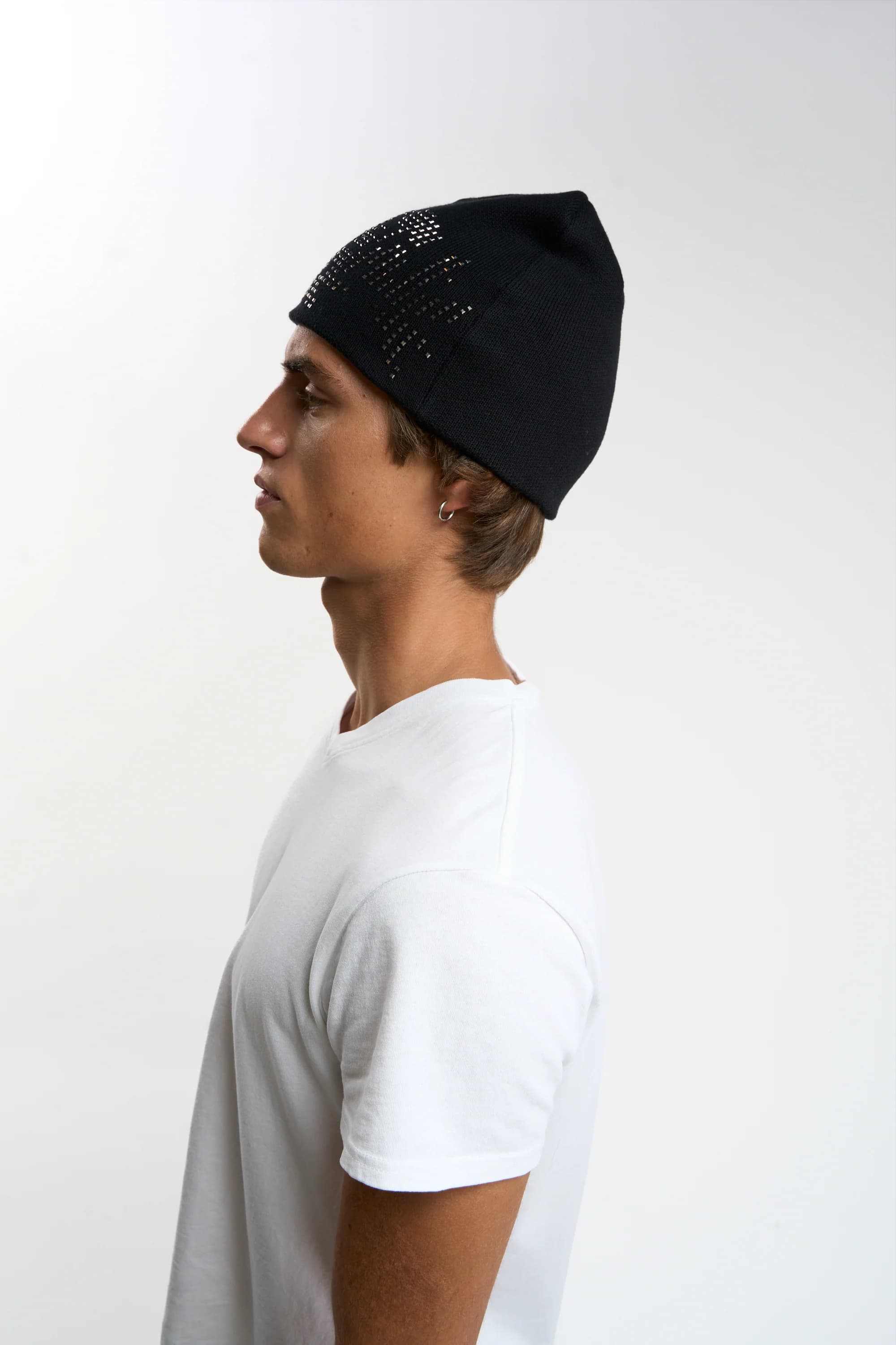 Rose Dark Beanie 6
