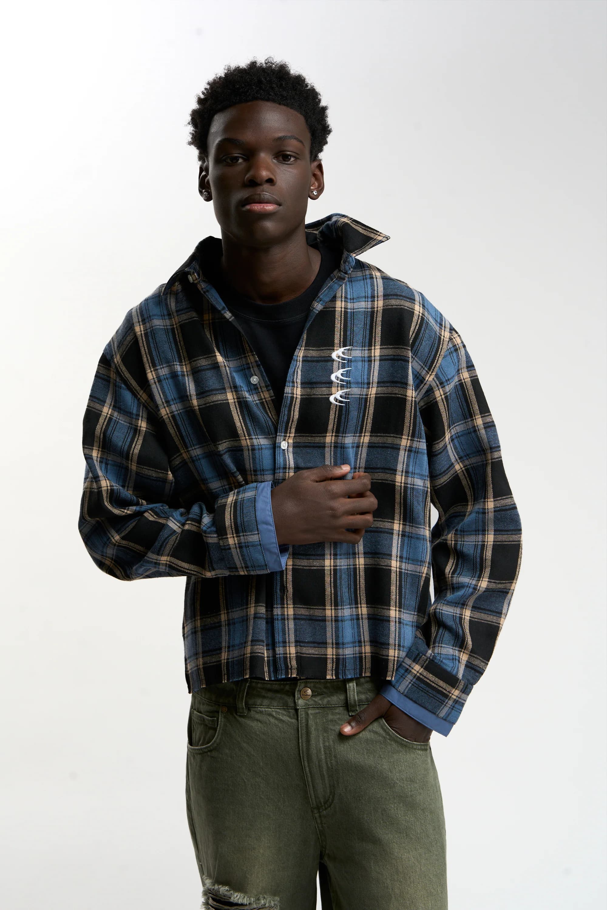 Decoy Navy Shirt by Scuffers