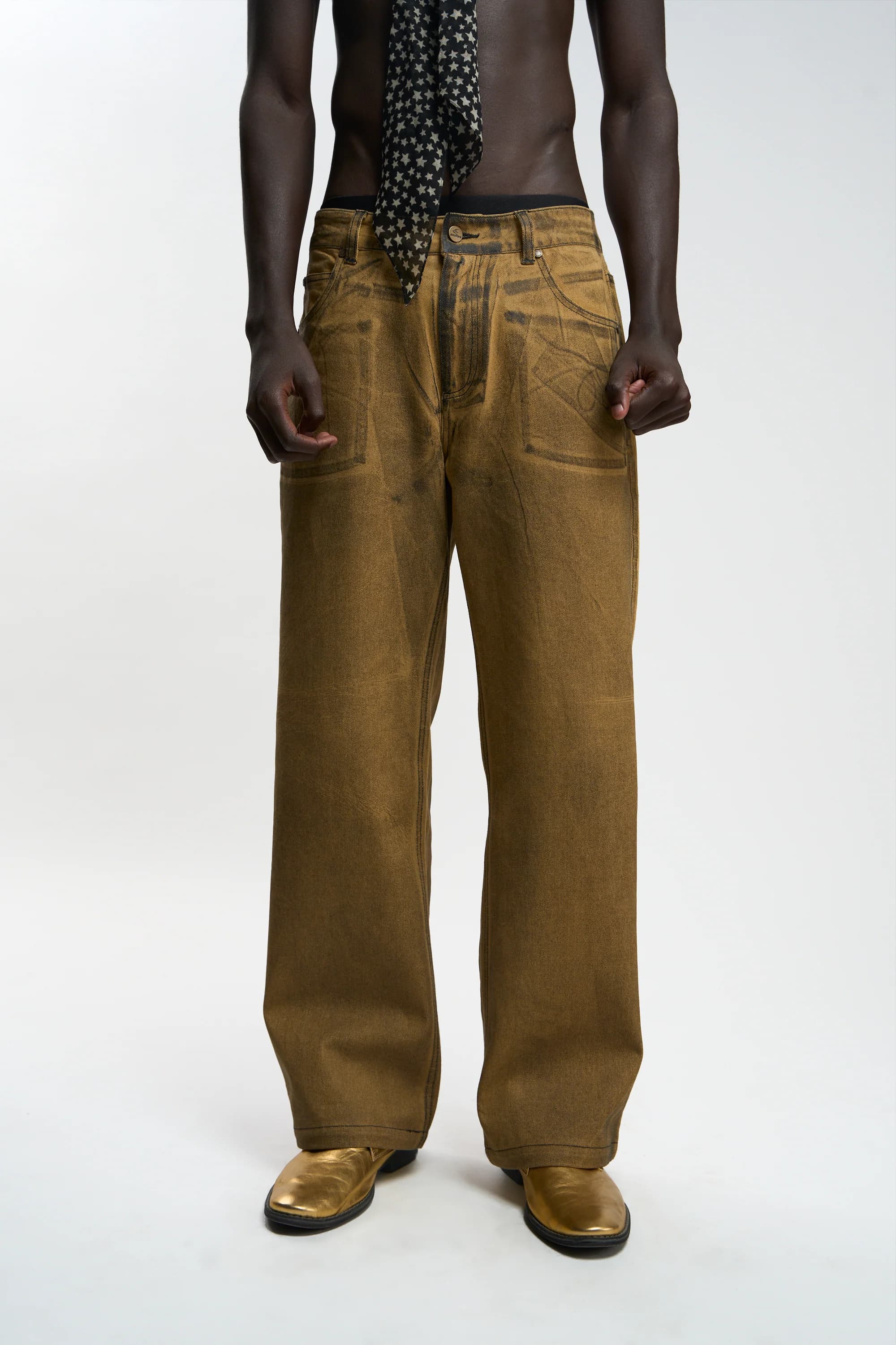 Marti Yellow Pants by Scuffers