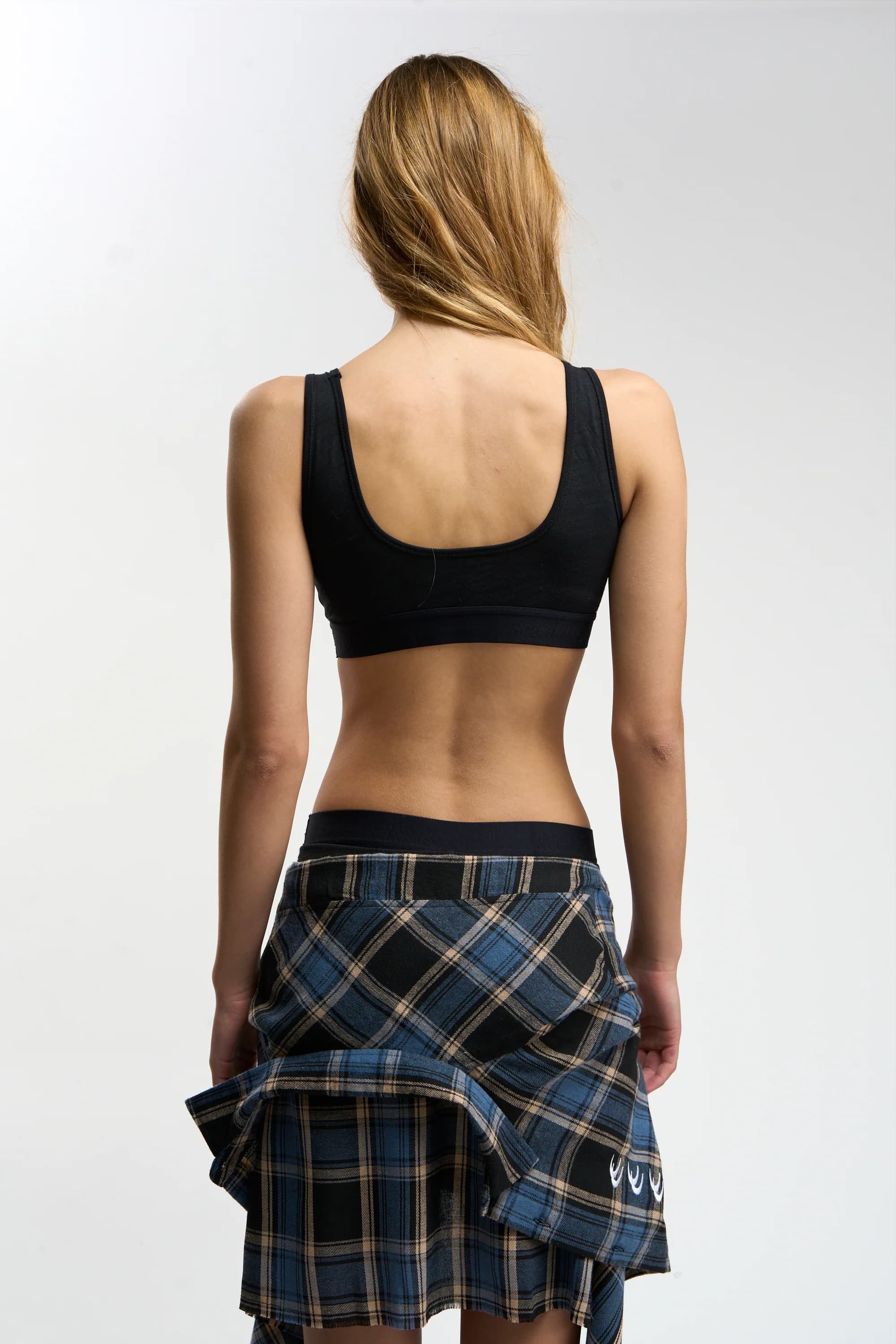 Monogram Black Underwear Top 4