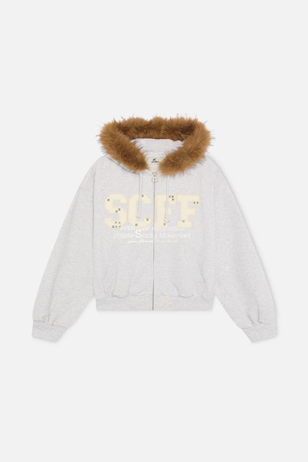 Track Grey Melange Zipper 5