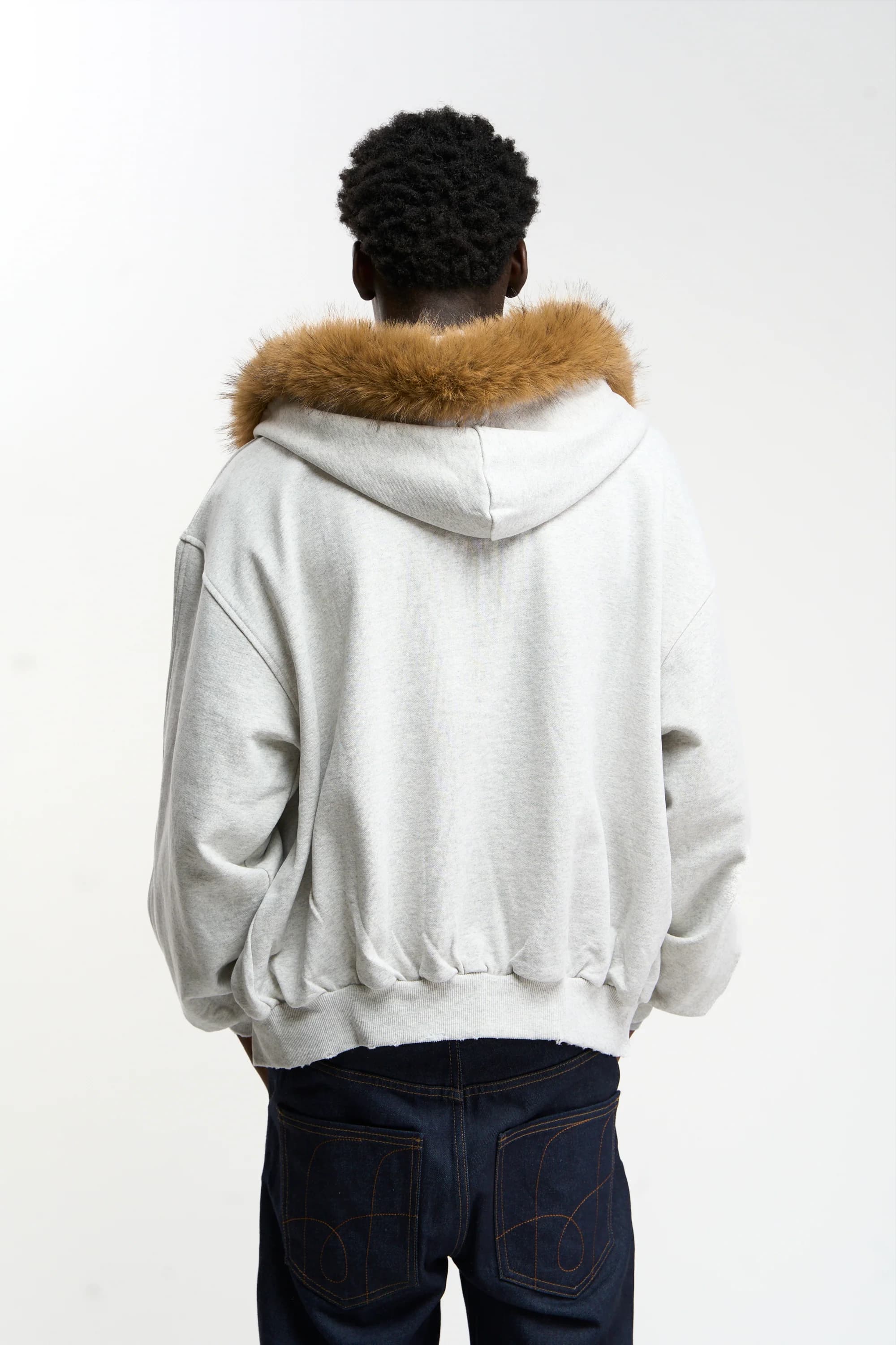 Track Grey Melange Zipper 3