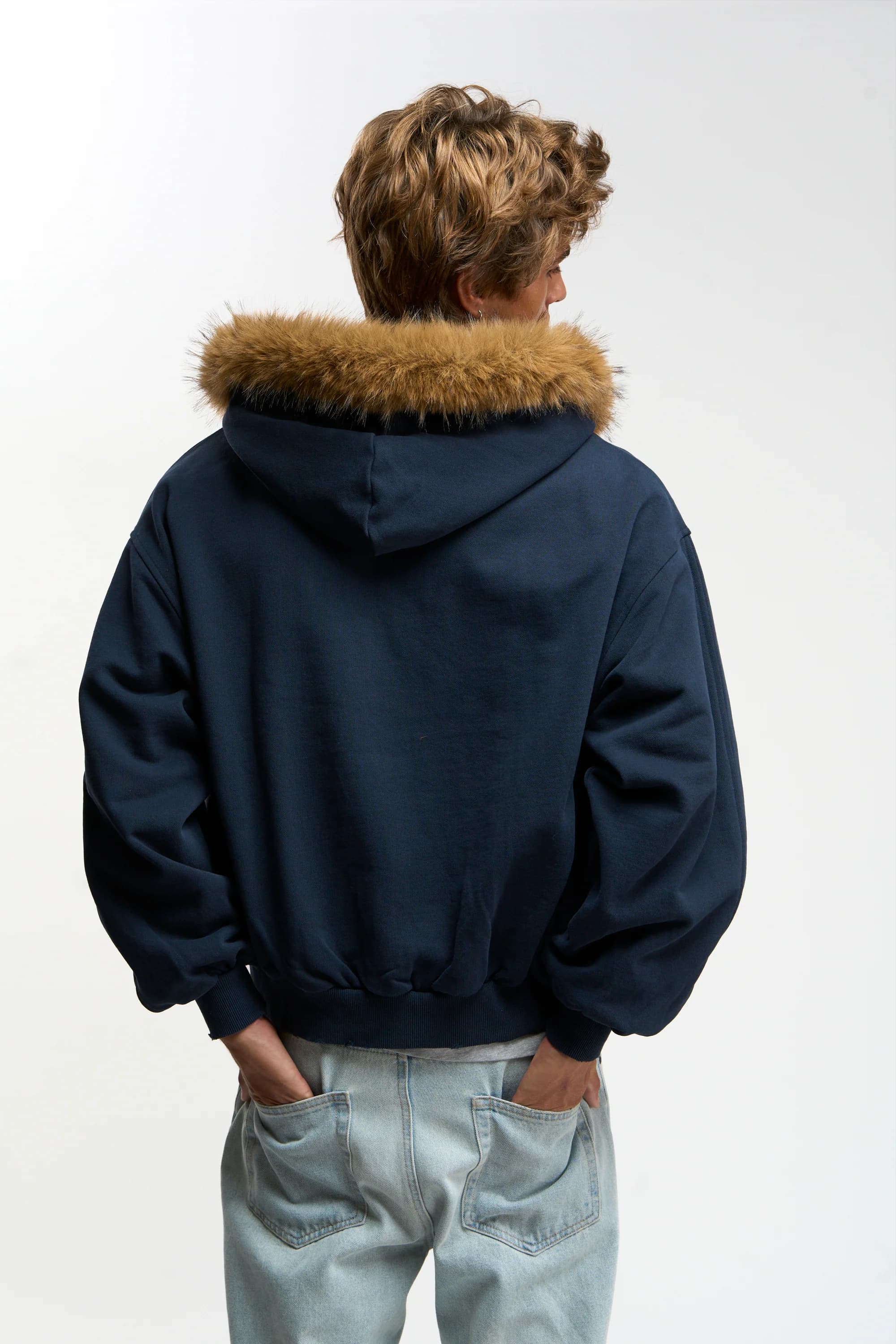 Track Navy Zipper 3