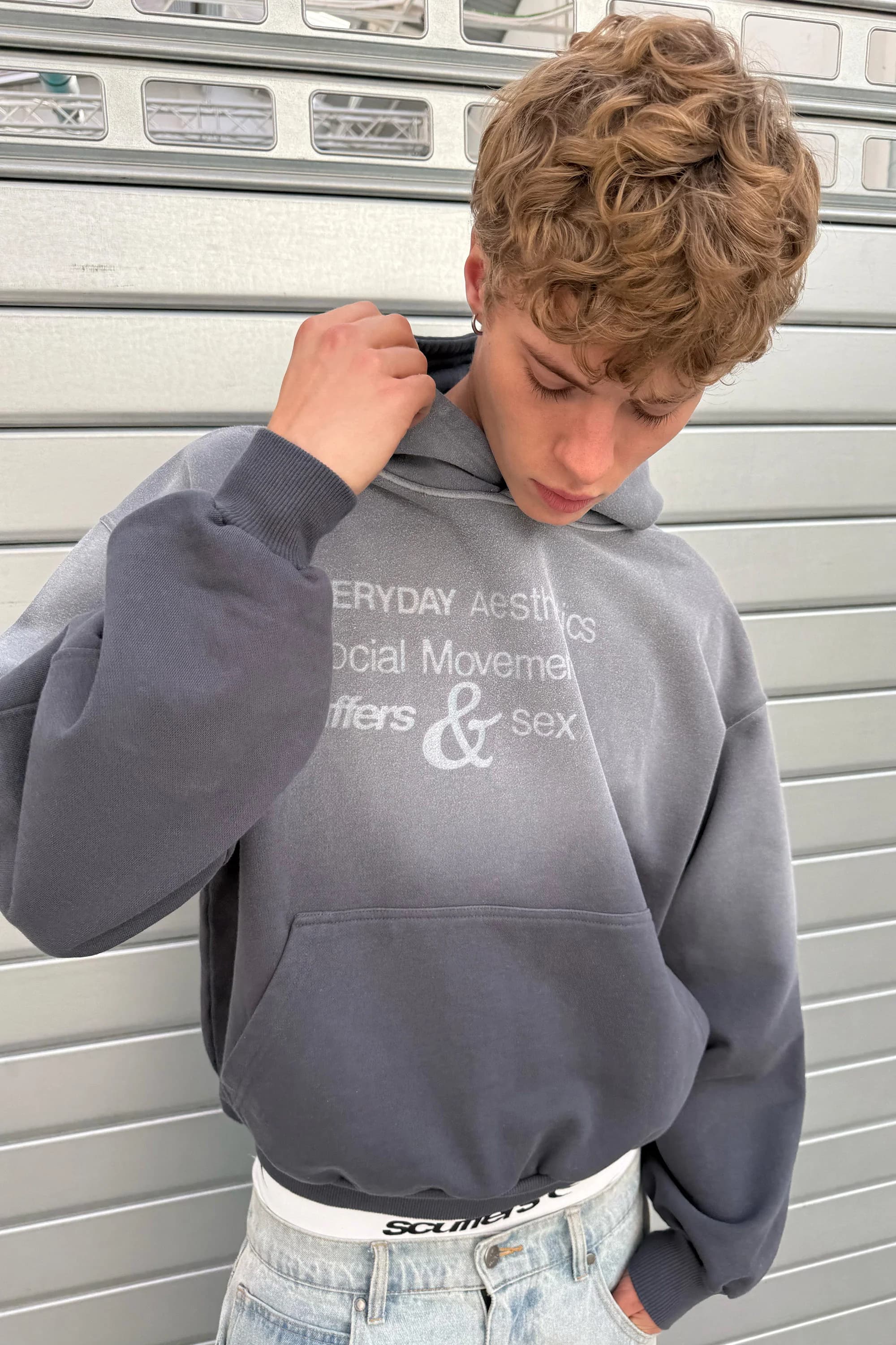 Social Navy Hoodie 6