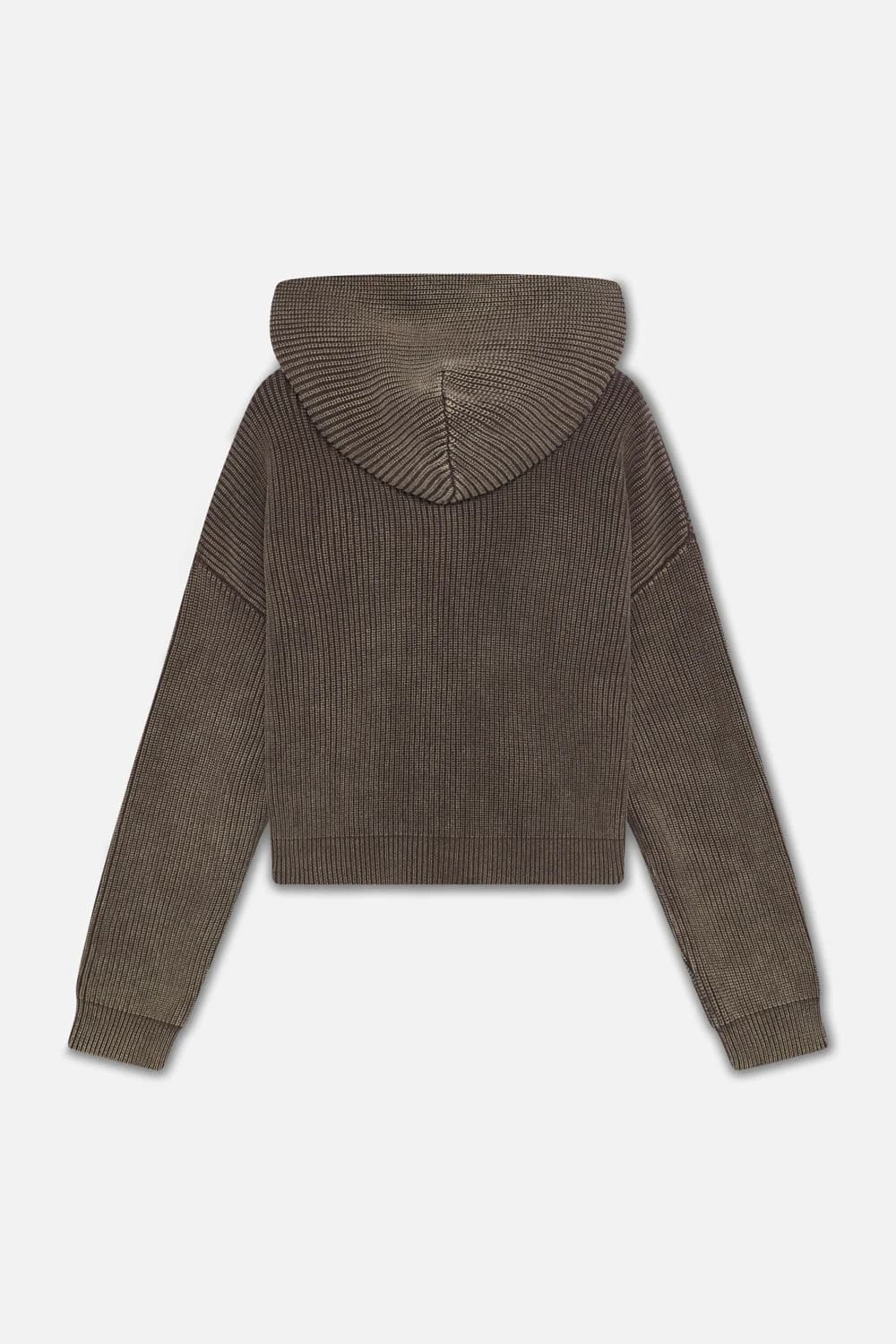 Steel Brown Knit Zipper 7