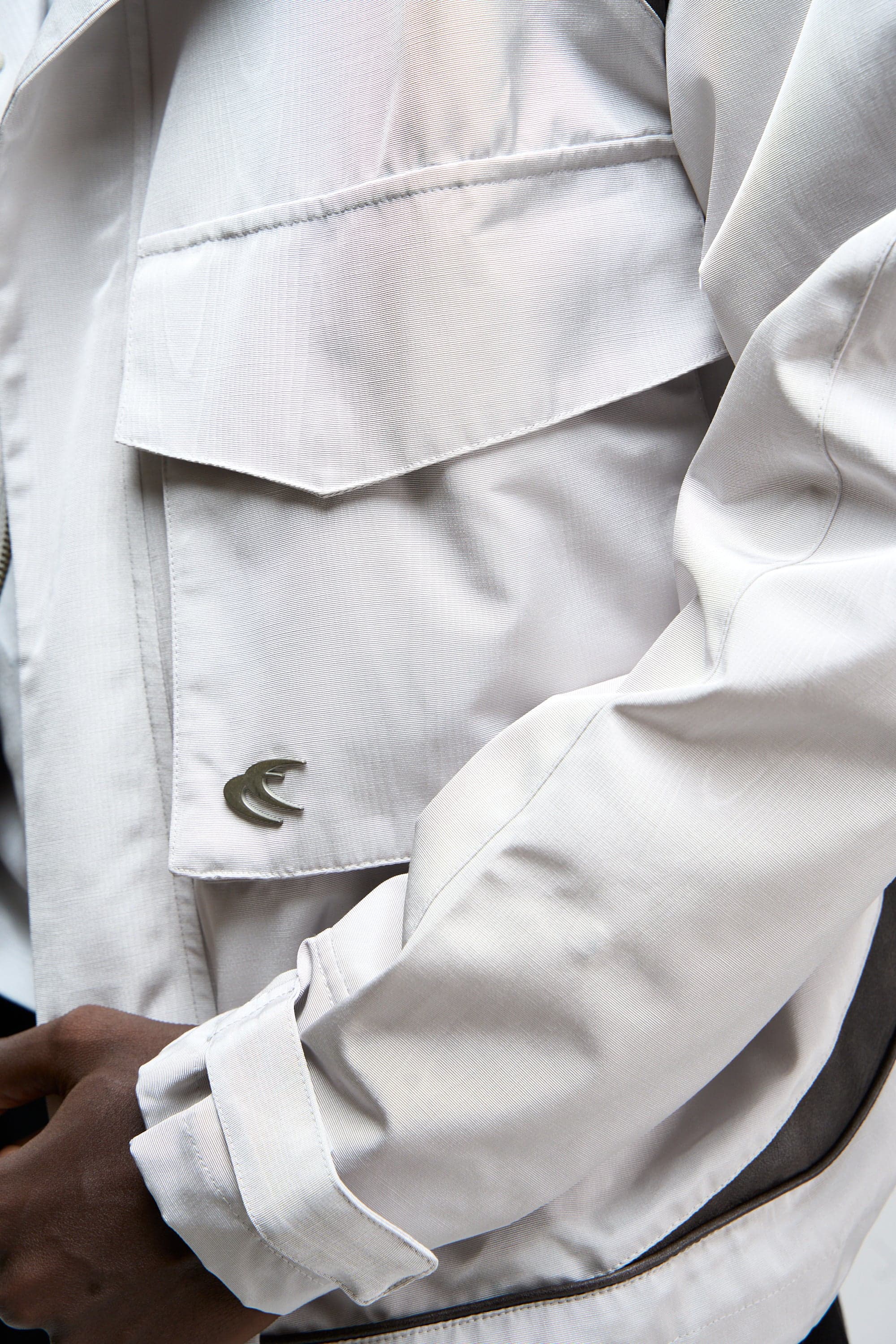 Woody Grey Essential Windbreaker 5