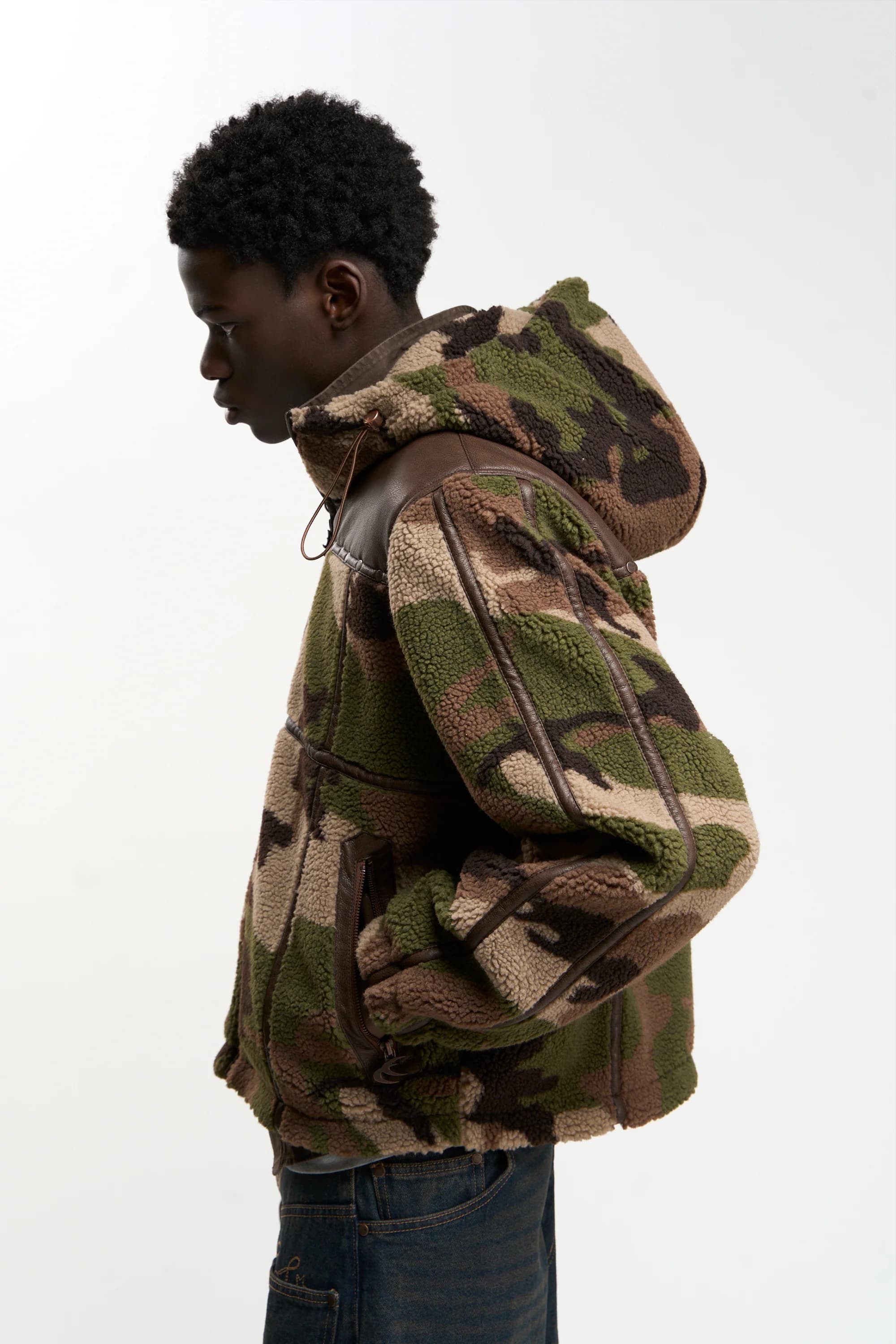 Casie Camo Fleece Jacket 3