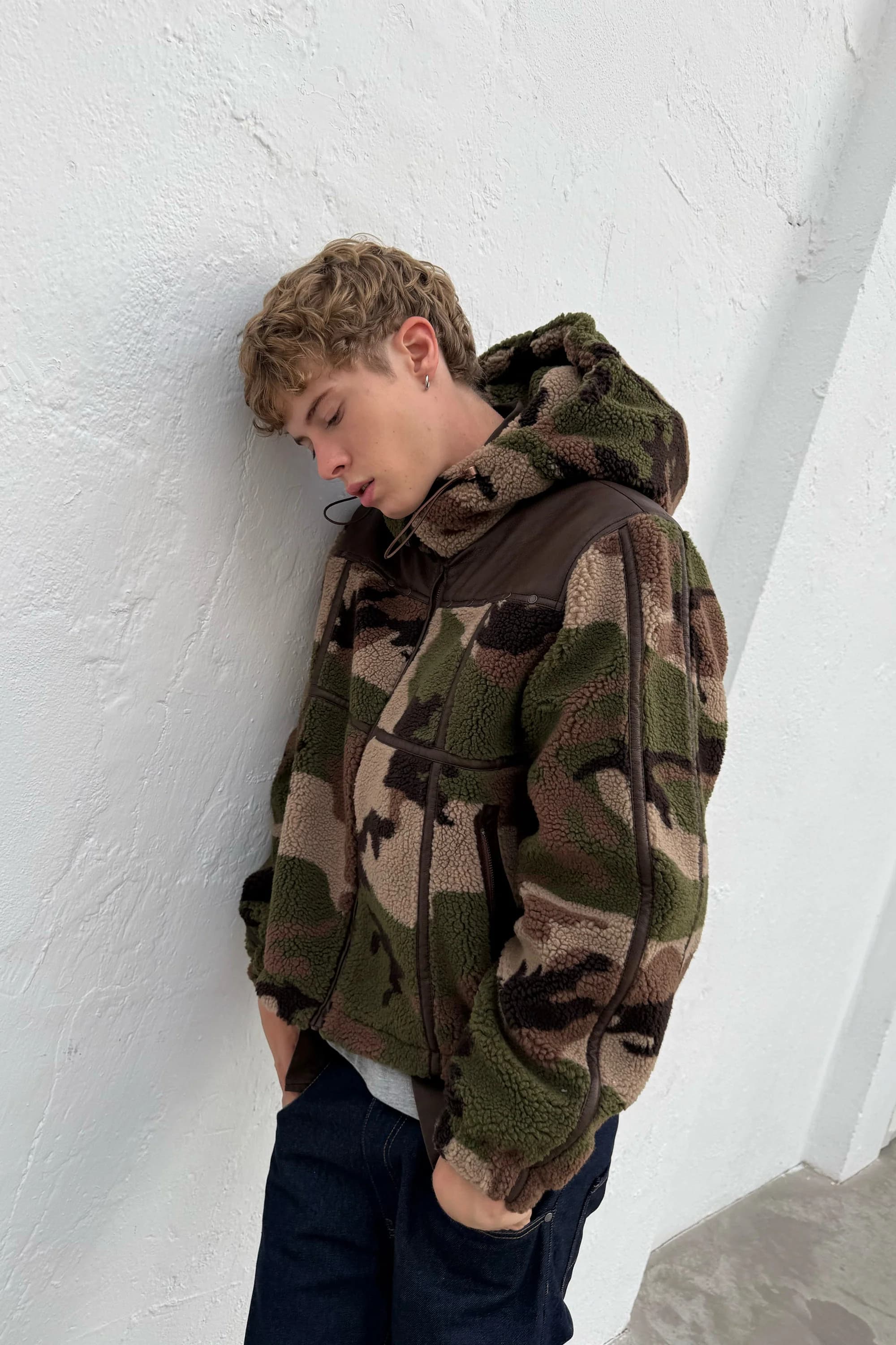Casie Camo Fleece Jacket 5
