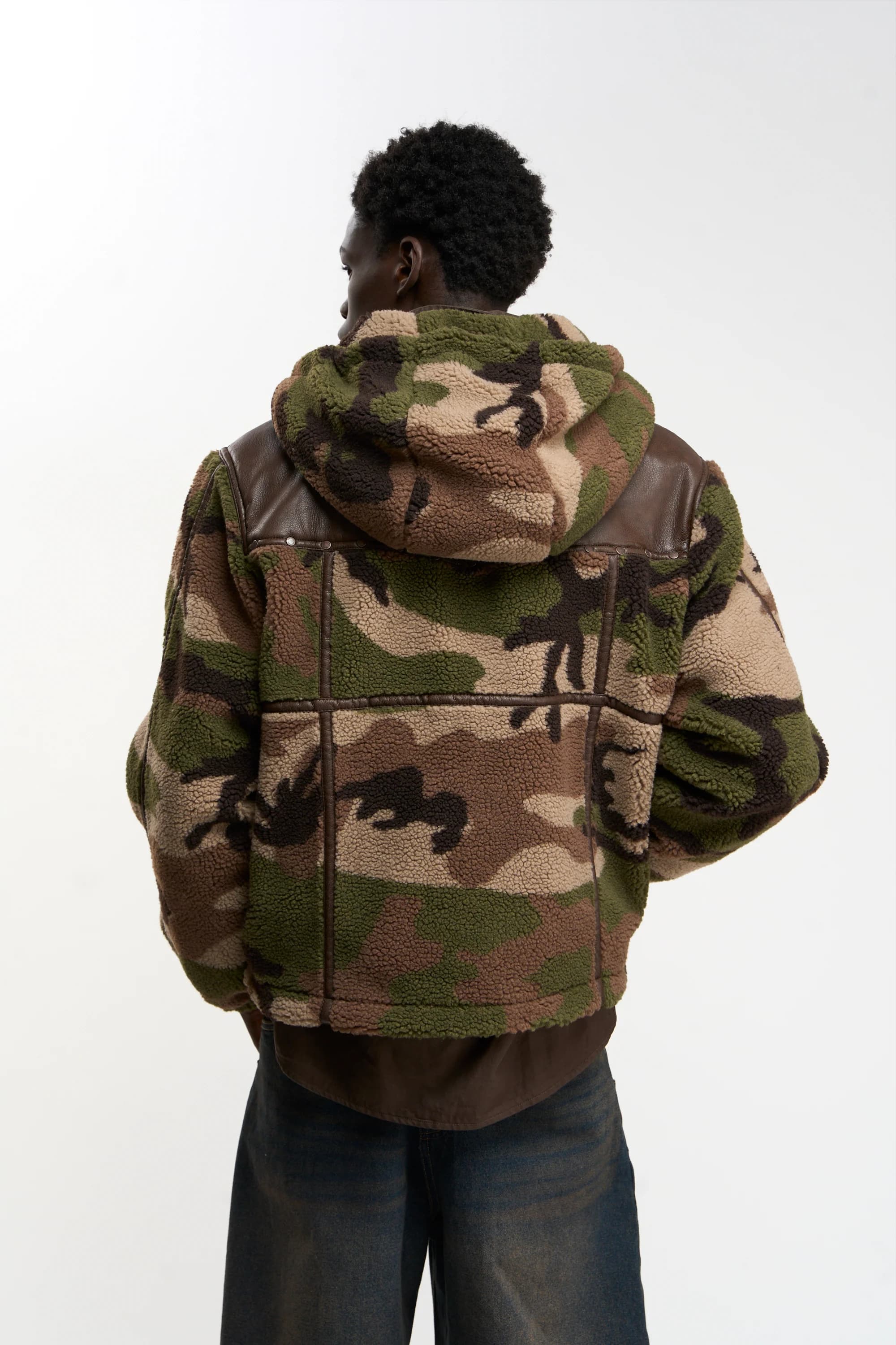 Casie Camo Fleece Jacket 4