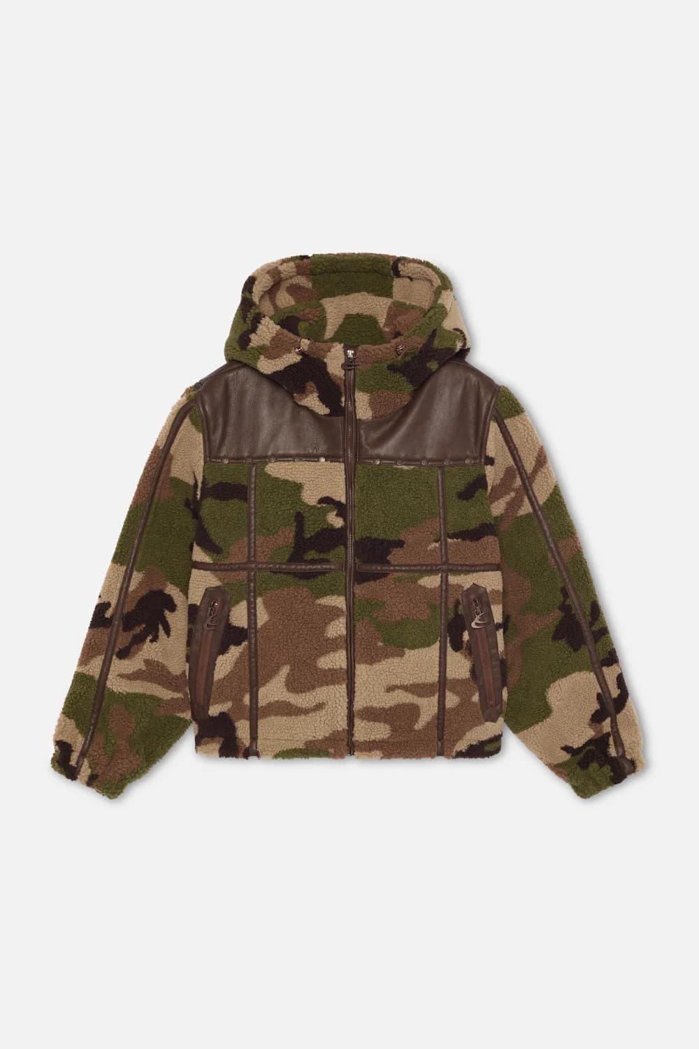 Casie Camo Fleece Jacket 6
