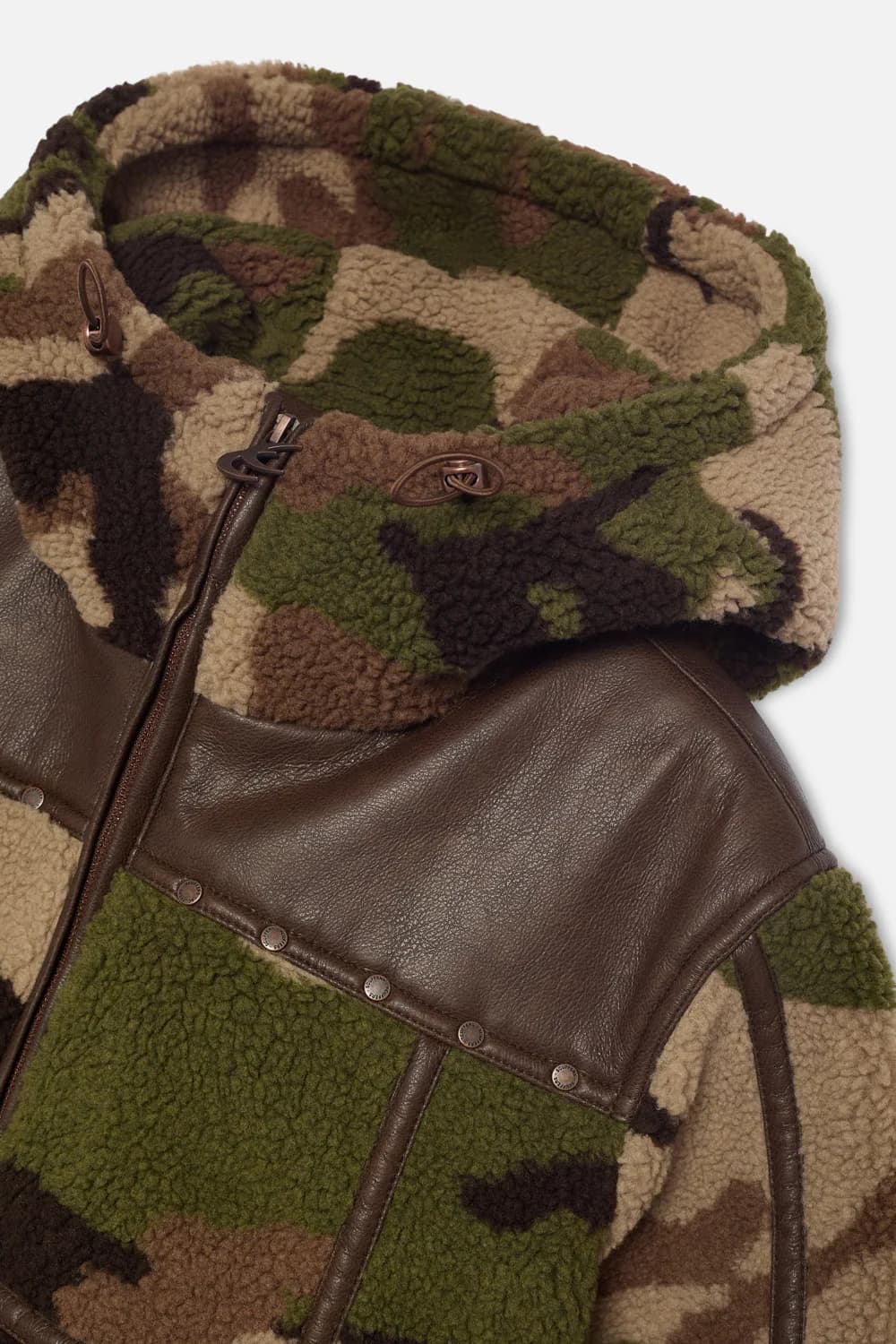 Casie Camo Fleece Jacket 8